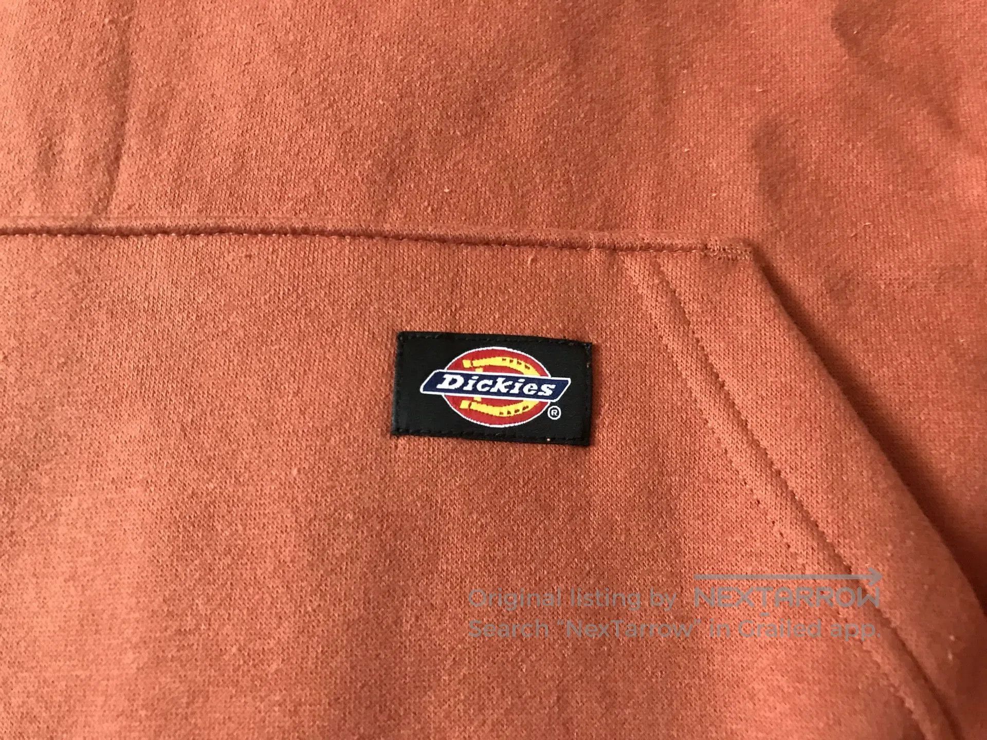 Dickies Dickies US Version Brown Hooded Pullover. Size US L / EU 52-54 / 3 - 4 Thumbnail