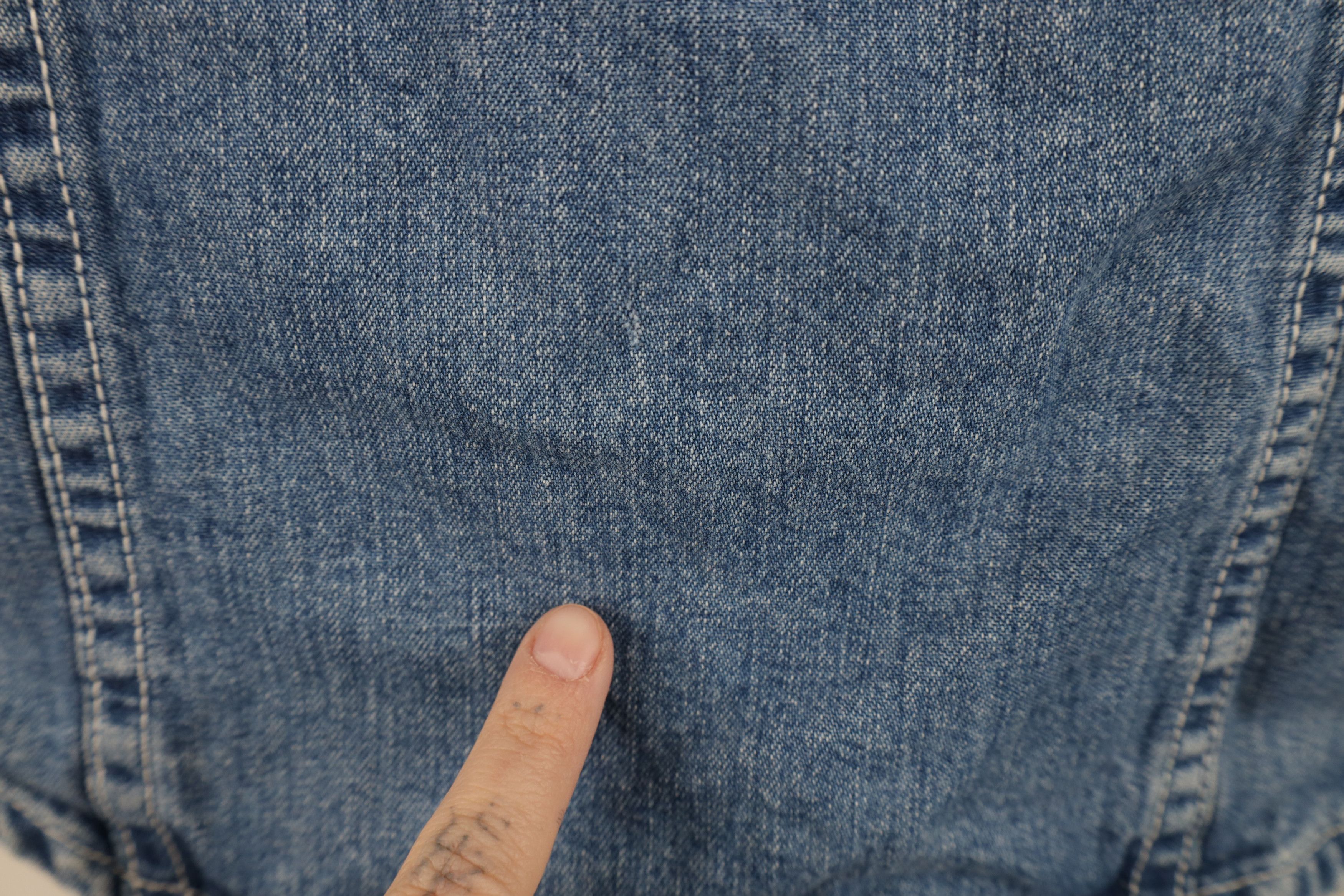 DKNY Vintage 90s DKNY Sleeveless Western Denim Jean Button Shirt Size S / US 4 / IT 40 - 12 Thumbnail