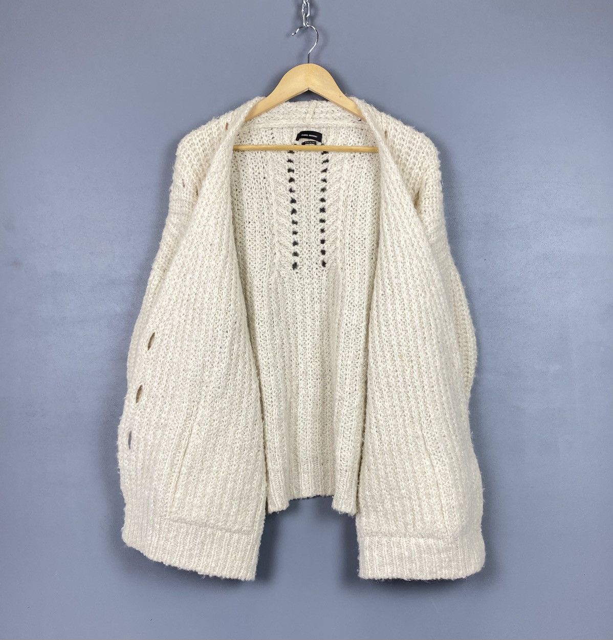 Isabel Marant Isabel Marant Alpaca Wool Knitted Cardigan Style Fisherman Size M / US 6-8 / IT 42-44 - 6 Thumbnail