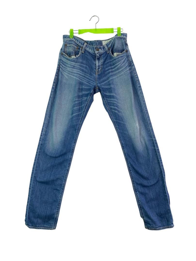 Japanese Brand Vtg 90s rare Sadistic Blue japan stonewash denim Size US 34 / EU 50 - 1 Thumbnail