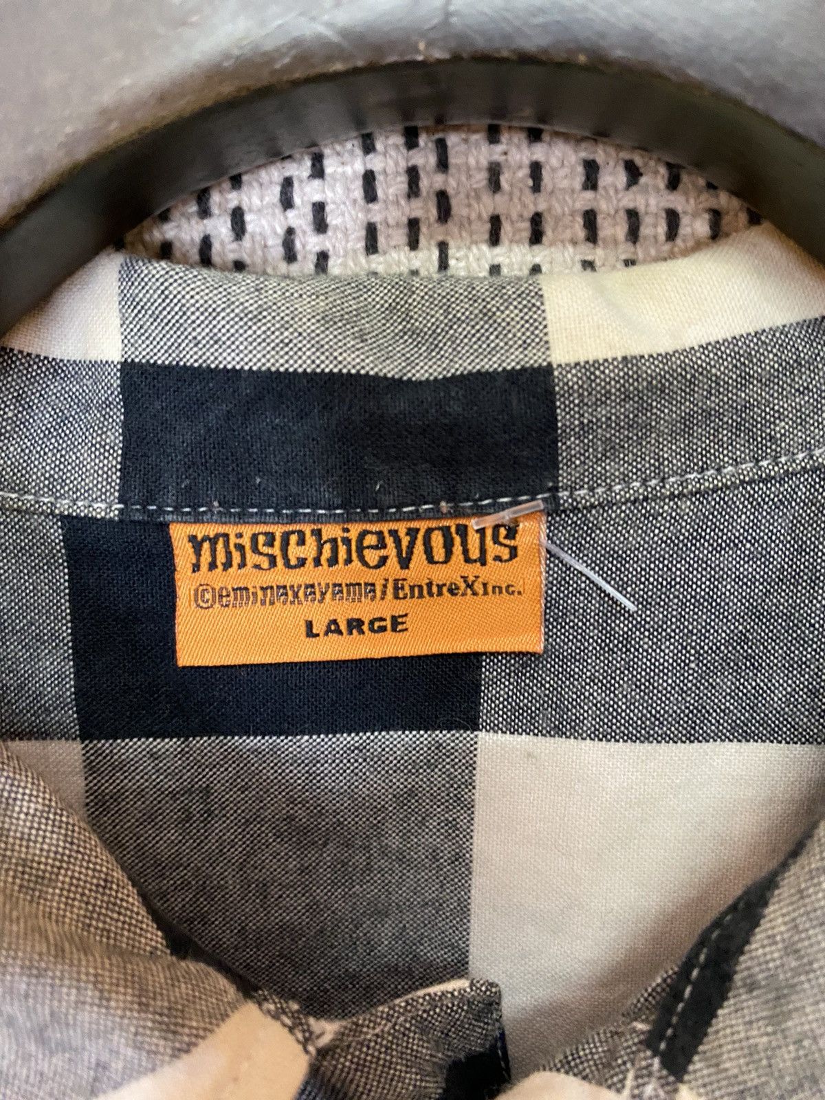 Anime × Japanese Brand × Vintage Mischievous big printed shirt button ups Size US L / EU 52-54 / 3 - 4 Thumbnail