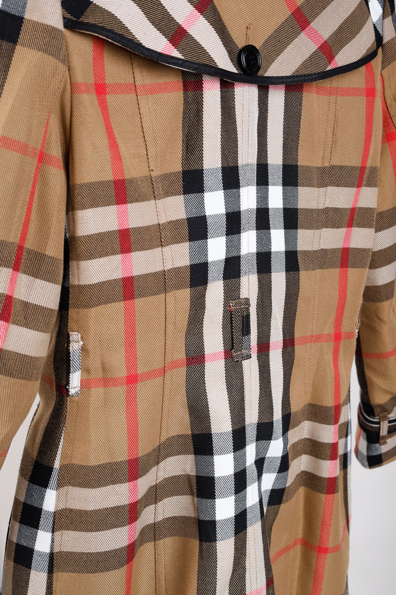 Burberry Burberry Heritage Check Brown Cotton Trench Size M / US 6-8 / IT 42-44 - 9 Thumbnail