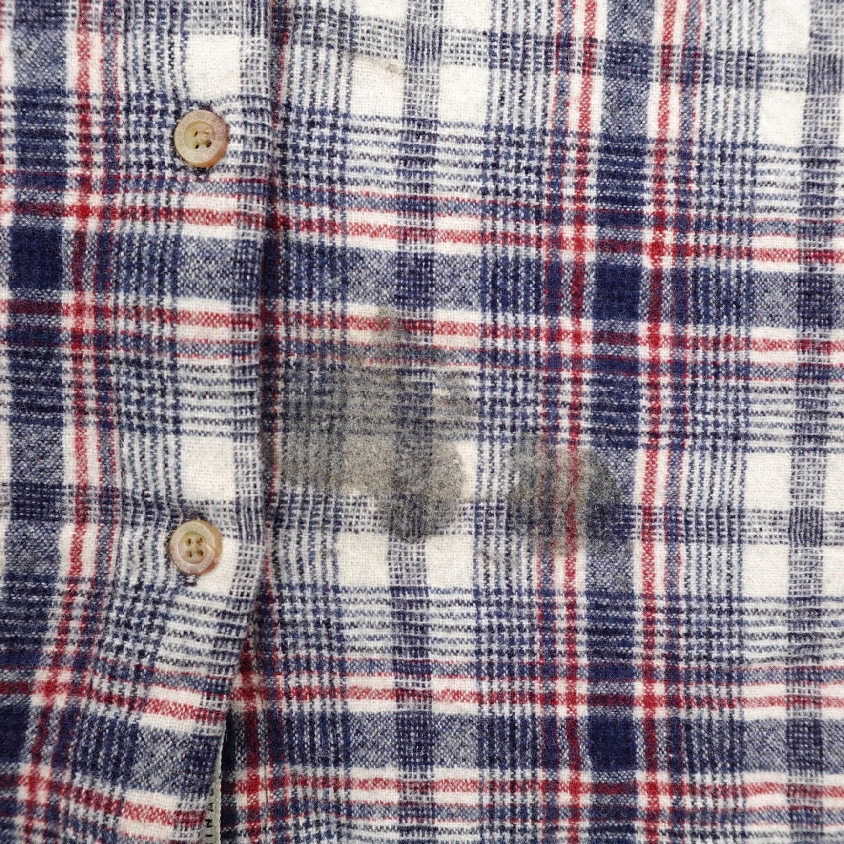 Pendleton VINTAGE Pendleton Shirt Womens Large Blue Plaid Wool Flannel Button Up Size L / US 10 / IT 46 - 4 Thumbnail