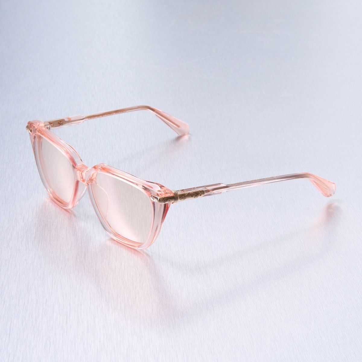 Chrome Hearts CHROME HEARTS STIFFILIS PINK CRYSTAL GLASSES Size ONE SIZE - 2 Thumbnail