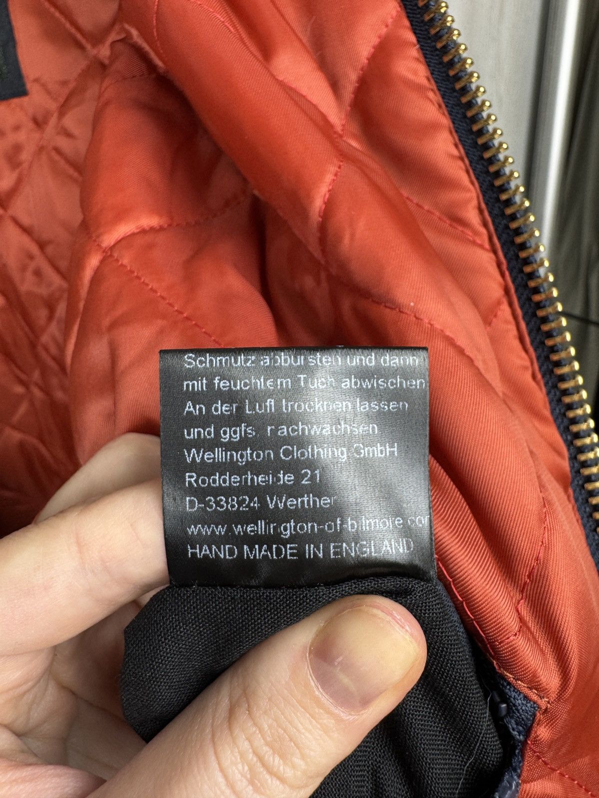 Daniel Wellington WELLINGTON OF BILMORE WAX JACKET ''STARBERG'' IN DARK BLUE Size US L / EU 52-54 / 3 - 18 Thumbnail