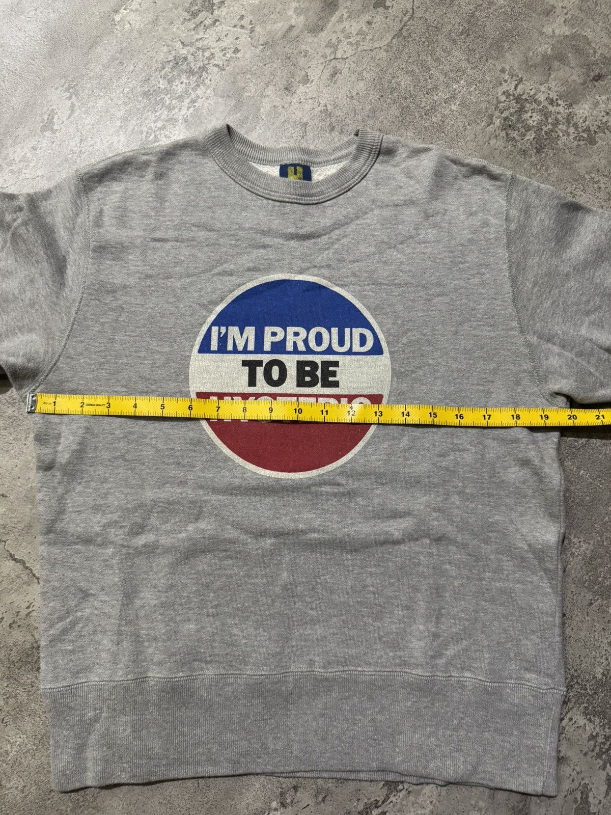 Hysteric Glamour HYSTERIC GLAMOUR I’M PROUD TO BE SWEATSHIRT Size US S / EU 44-46 / 1 - 8 Thumbnail