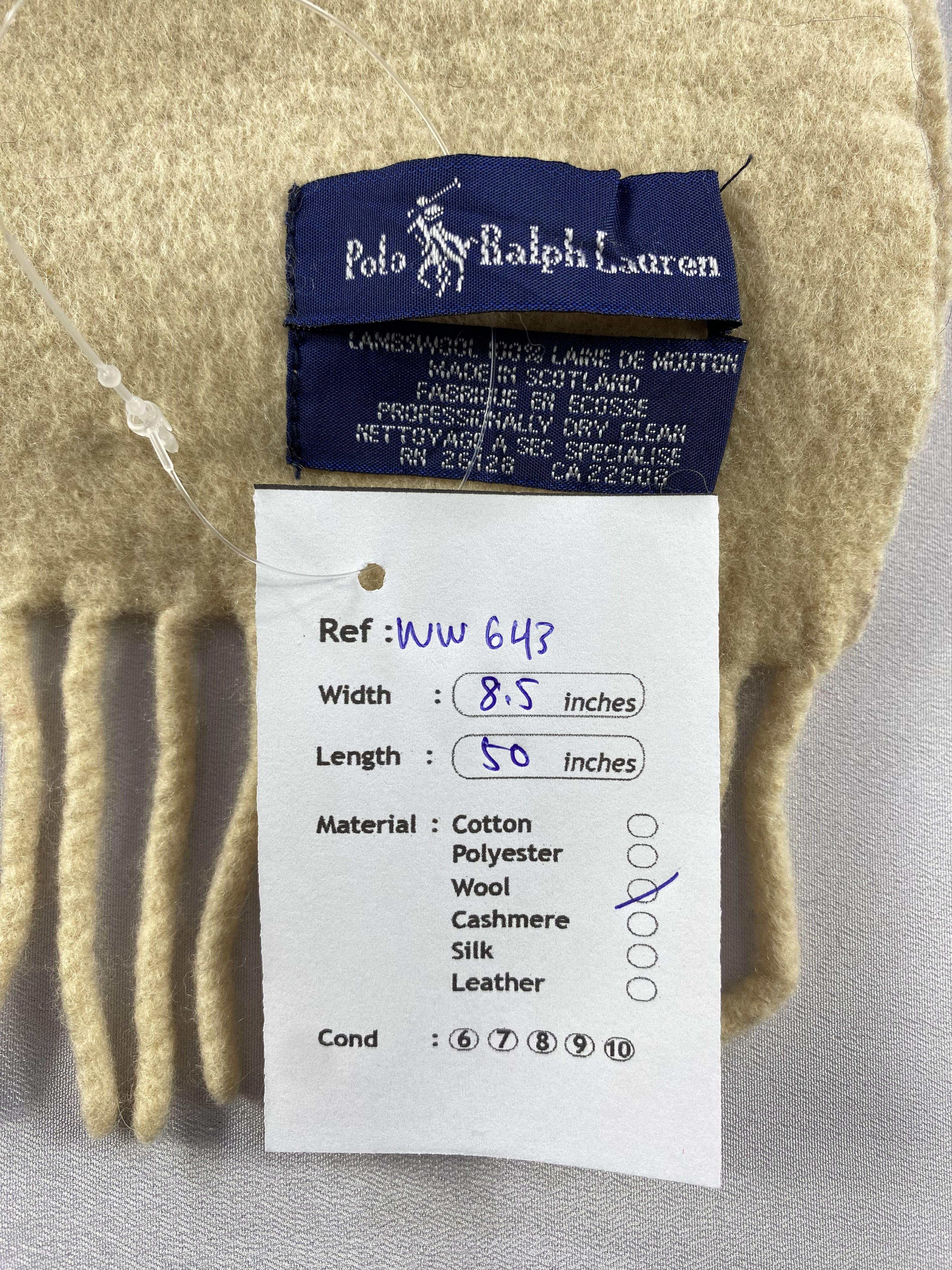 Polo Ralph Lauren Polo Ralph Lauren Scarf / Muffler / Neckwear - WW643 Size ONE SIZE - 7 Thumbnail