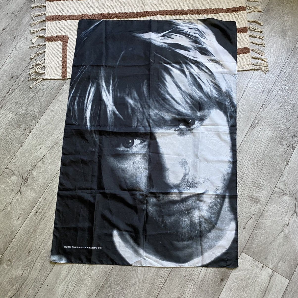 RARE NIRVANA KURT COBAIN 2004 CHARLES HOSELTON POSTER