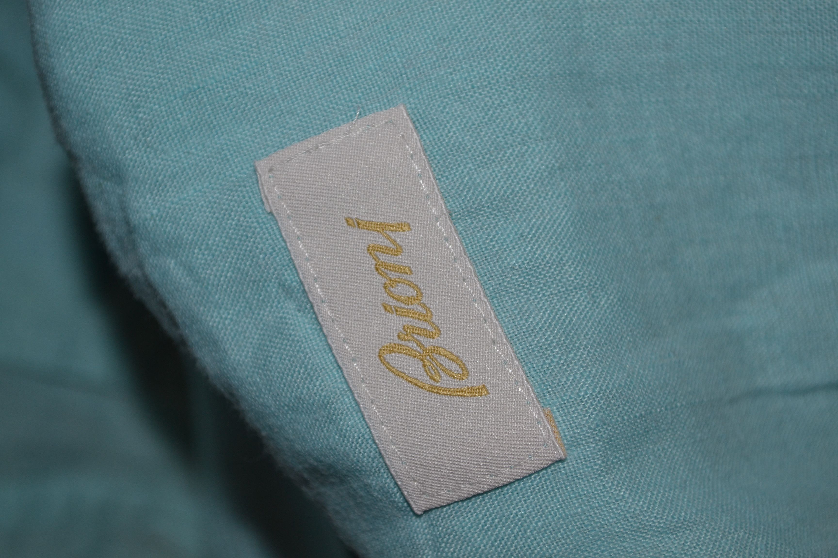 Brioni Brioni Vintage Light Blue Linen Bomber Flight Jacket XL Size US XL / EU 56 / 4 - 11 Thumbnail