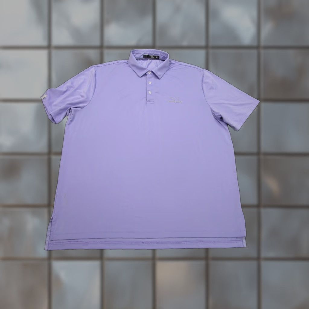 Vintage RLX Polo Mens XL Purple Golf Performance Wicking Gozzer Ranch Country Club Size US XL / EU 56 / 4 - 1 Thumbnail