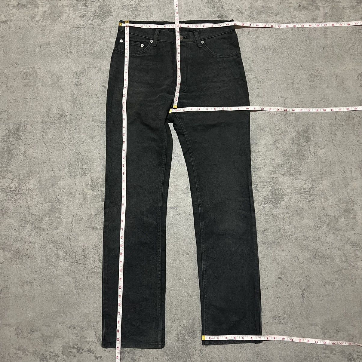 Number (N)ine SS02 Number (N)ine "Modern Age" Glitter Denim Jeans Size US 30 / EU 46 - 8 Thumbnail