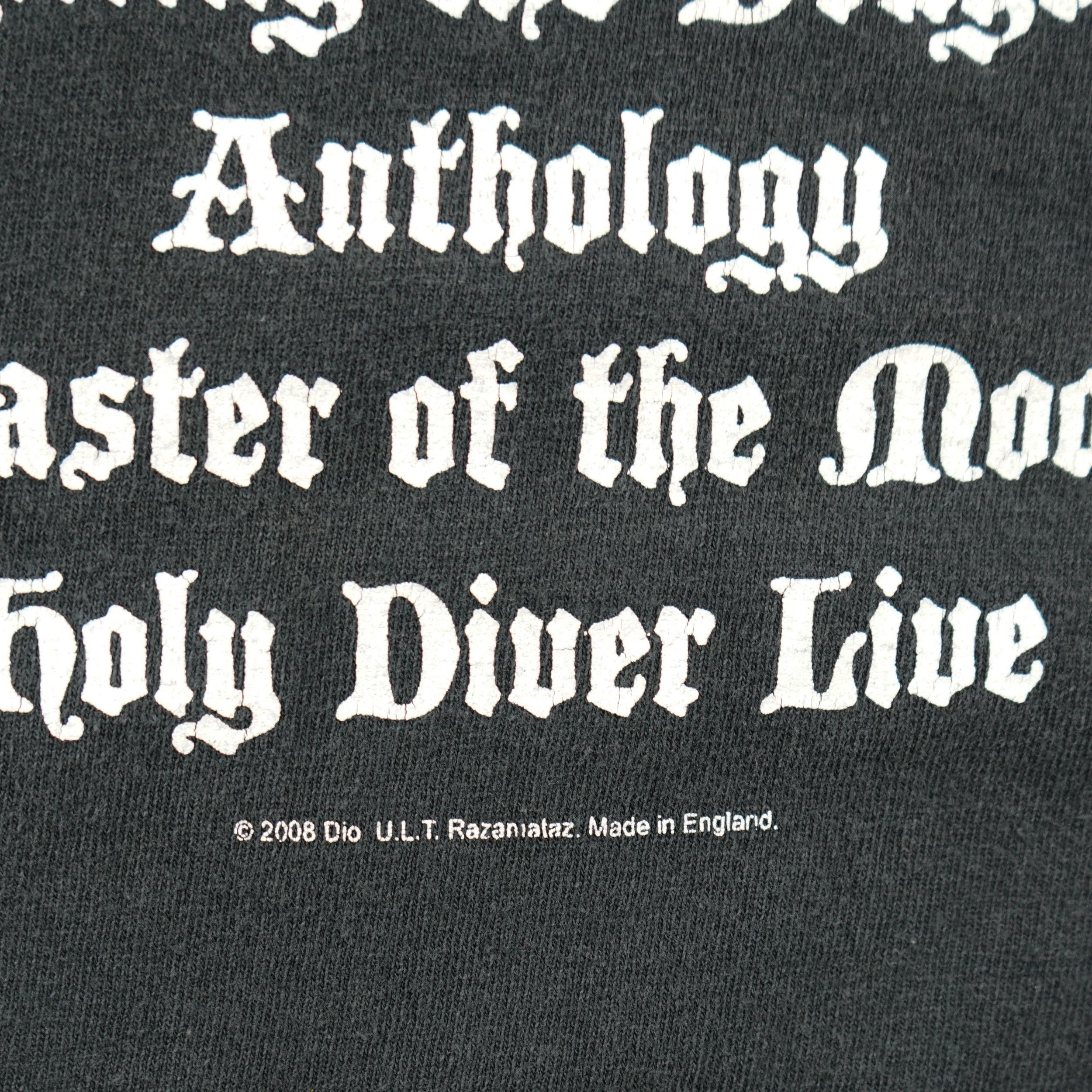 Band Tees × Vintage Vintage Dio We Rock T Shirt 2008 tour Size US M / EU 48-50 / 2 - 8 Thumbnail