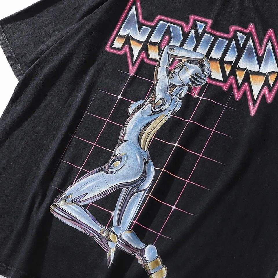 Japanese Brand × Vintage 90s Vintage Design Printed T Shirt Size US L / EU 52-54 / 3 - 3 Thumbnail