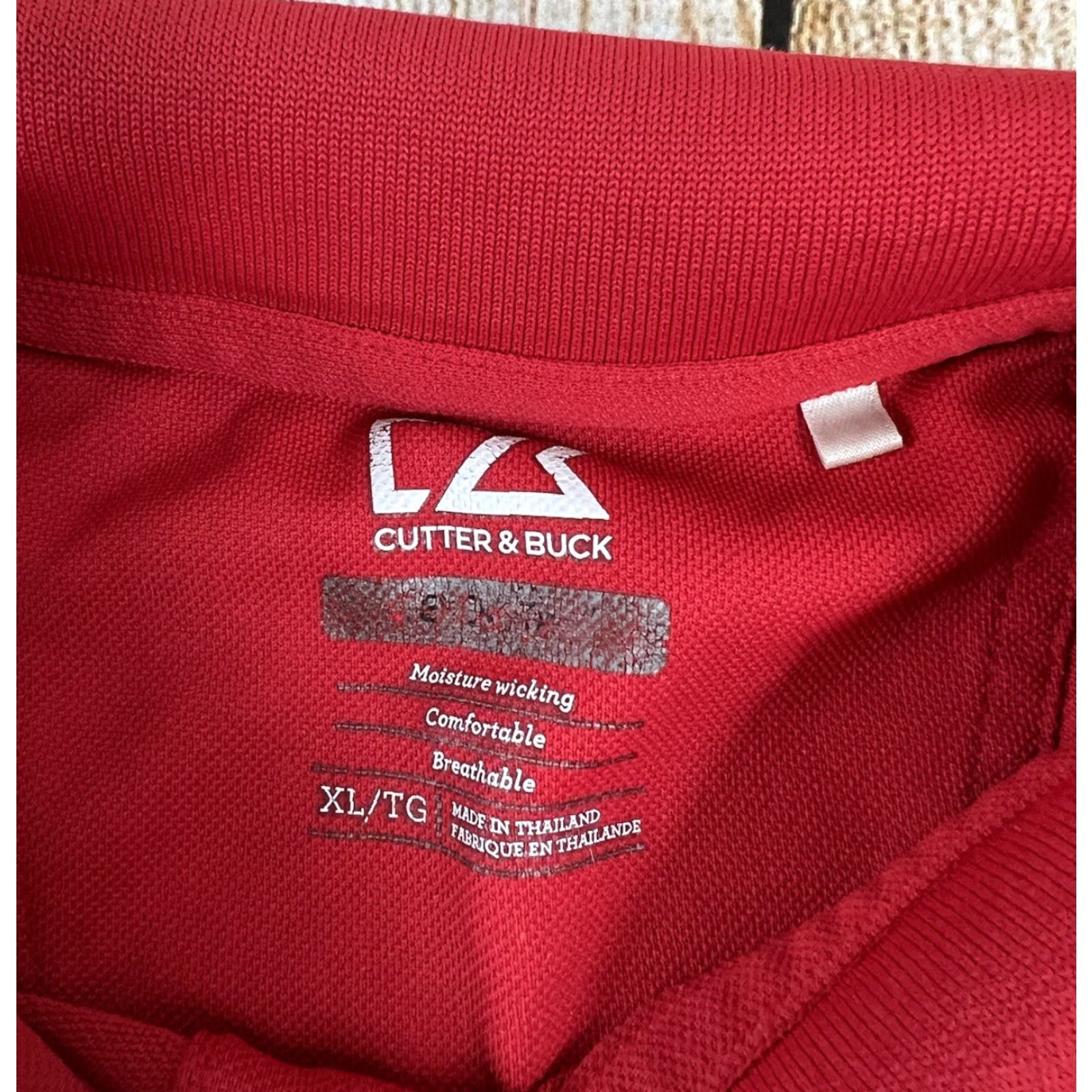 Cutter & Buck Cutter & Buck Polo Red Golf XL Men's PGA Tour 74th Championship Mens (Pre owned) Size US XL / EU 56 / 4 - 7 Thumbnail