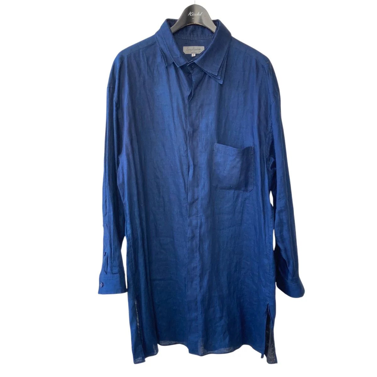 Yohji Yamamoto Yohji Yamamoto pour homme 23SS COLLAR FRONT shirt Size US M / EU 48-50 / 2 - 1 Thumbnail