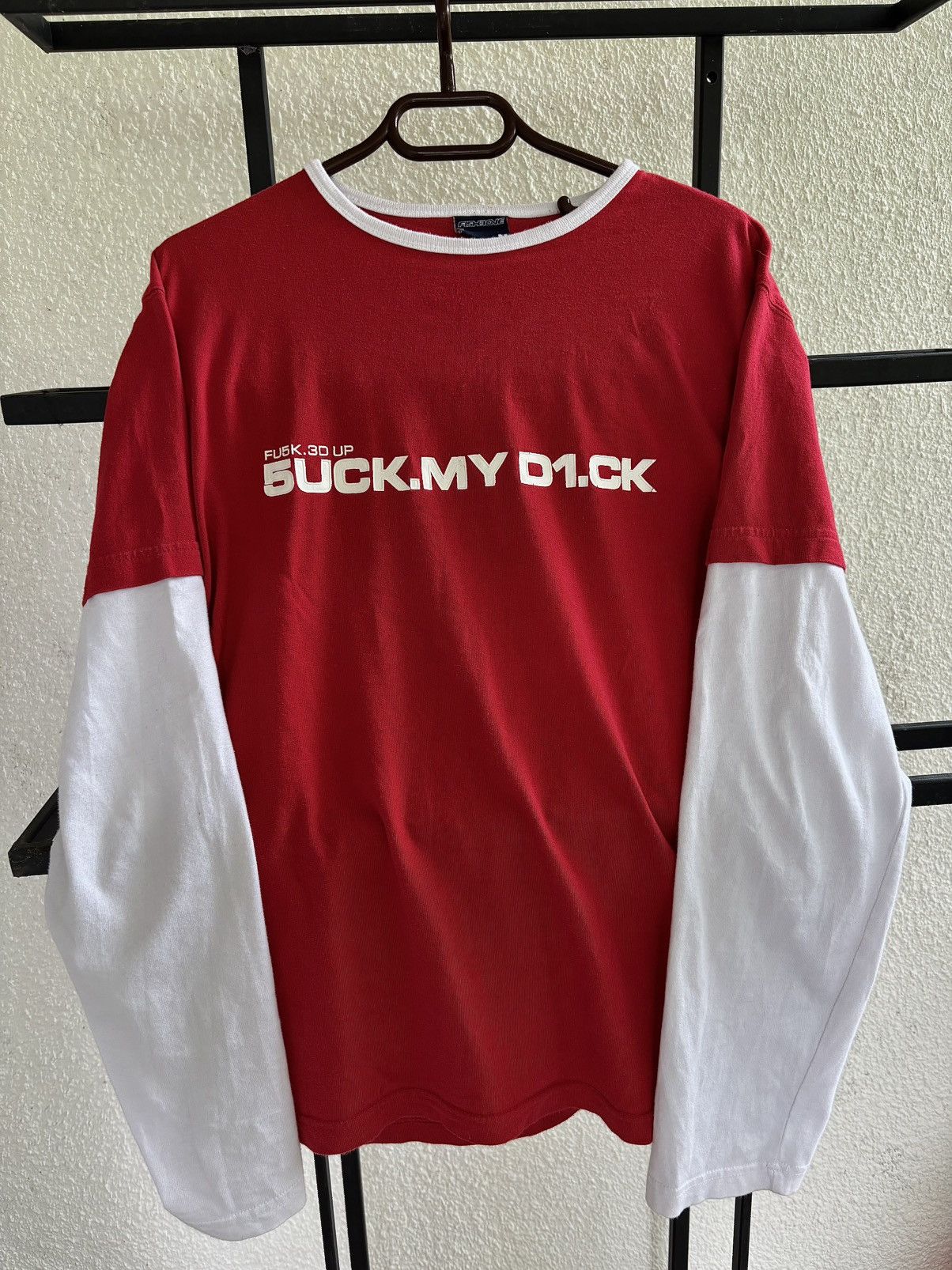 B.B. Simon VTG Crazy 4GSELLER Fishbone Suck My Dick Xplicit Central Cee Size US M / EU 48-50 / 2 - 1 Thumbnail