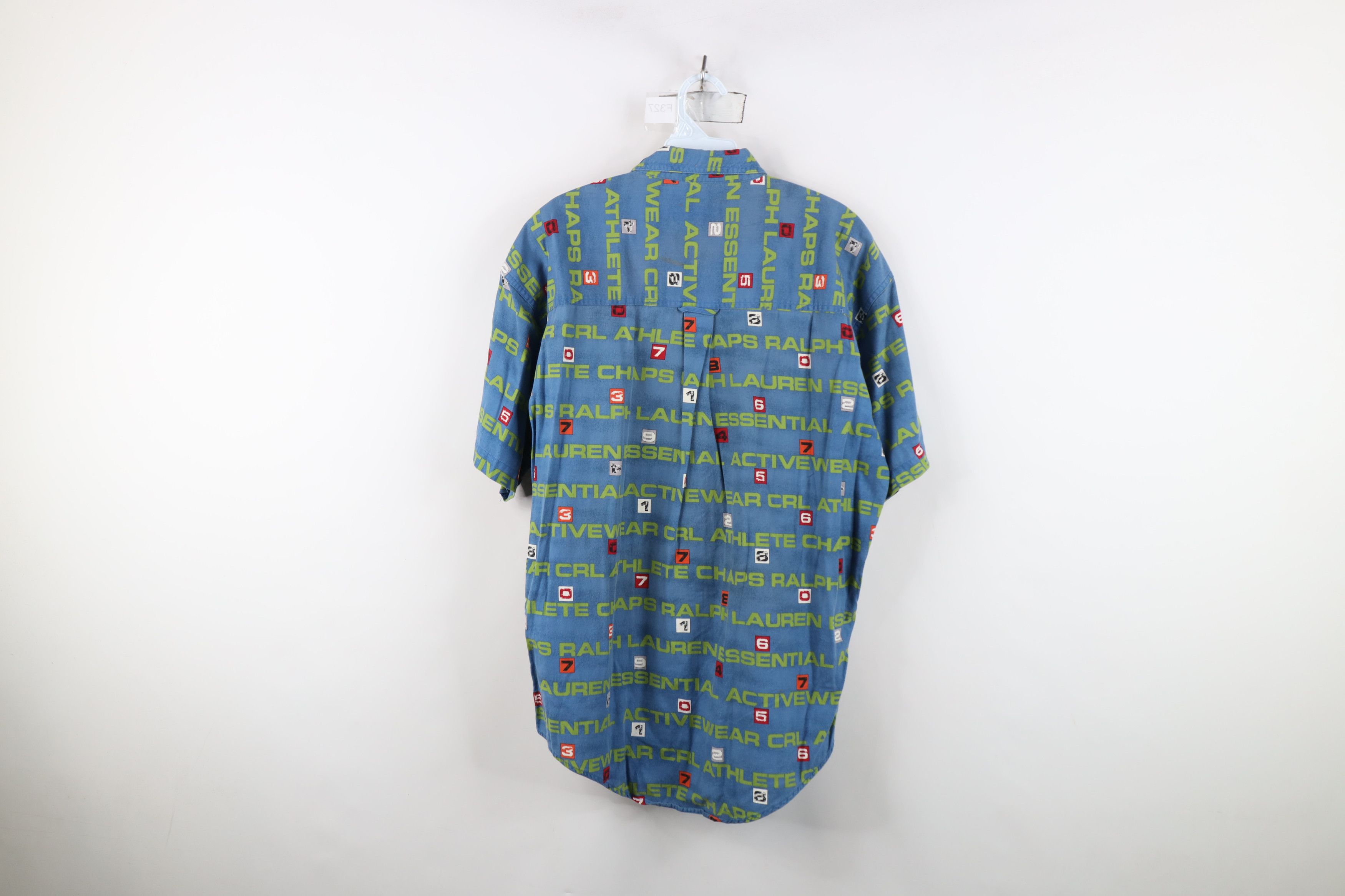 Polo Ralph Lauren Vintage 90s Chaps Ralph Lauren Over Print Button Down Shirt Size US M / EU 48-50 / 2 - 10 Thumbnail