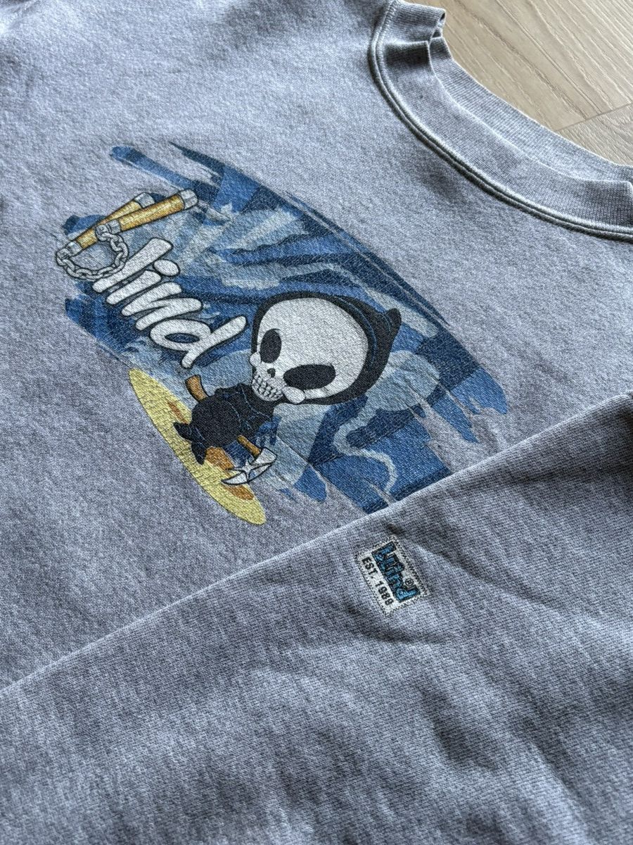 Blind Skateboards Blind skateboards reaper vintage swetshirt crewnek hoodie Size US M / EU 48-50 / 2 - 4 Thumbnail