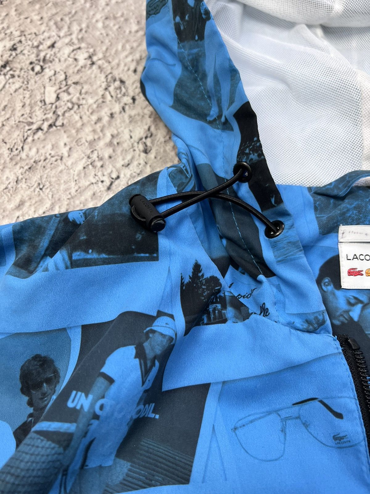 Lacoste × Polaroid Vintage Lacoste x Polaroid track nylon zip jacket Size US L / EU 52-54 / 3 - 4 Thumbnail