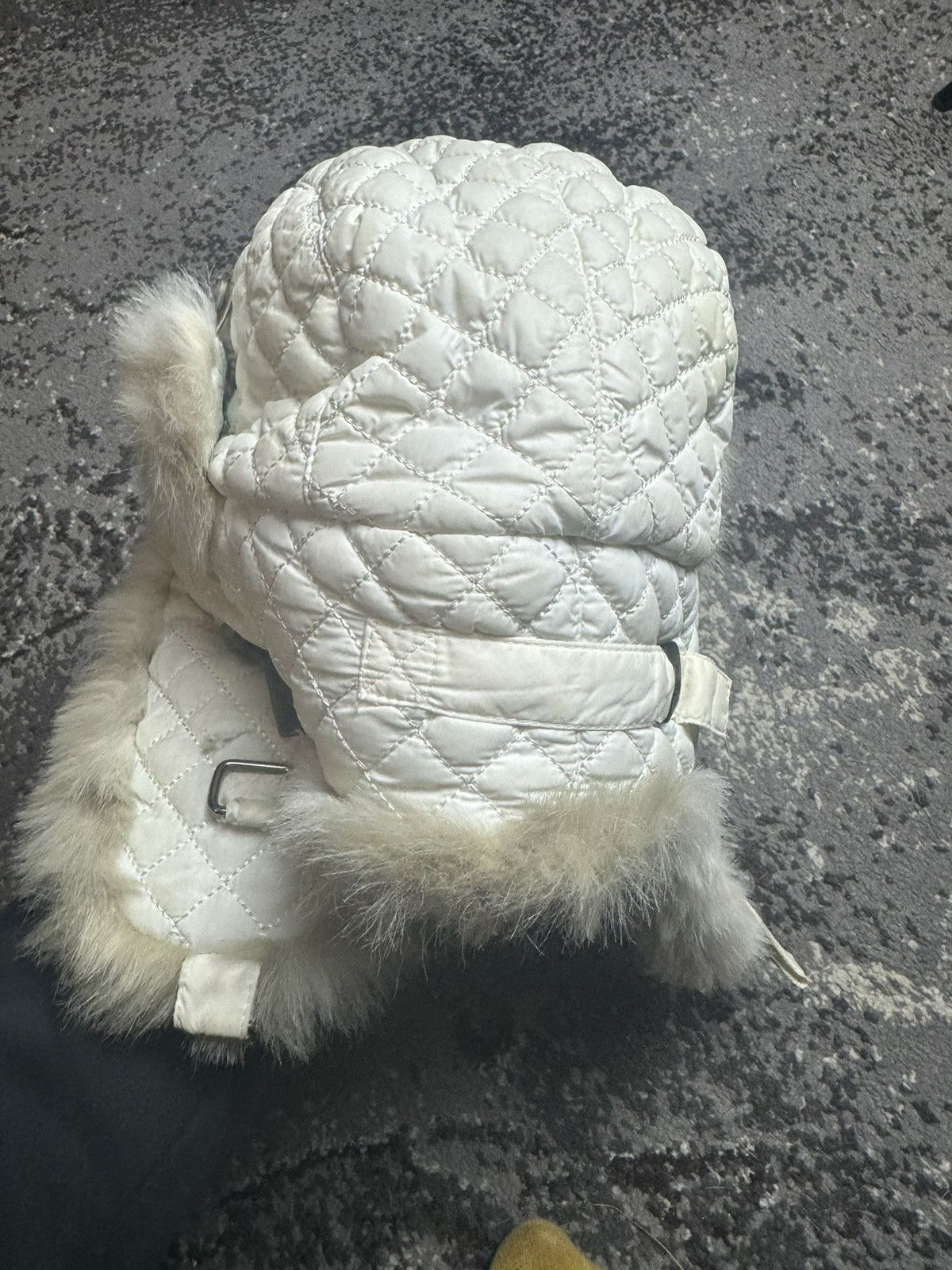 If Six Was Nine × Vintage Vintage Y2K Fuzzy Fur Opium Ushanka Avantgarde Hat Size ONE SIZE - 7 Thumbnail