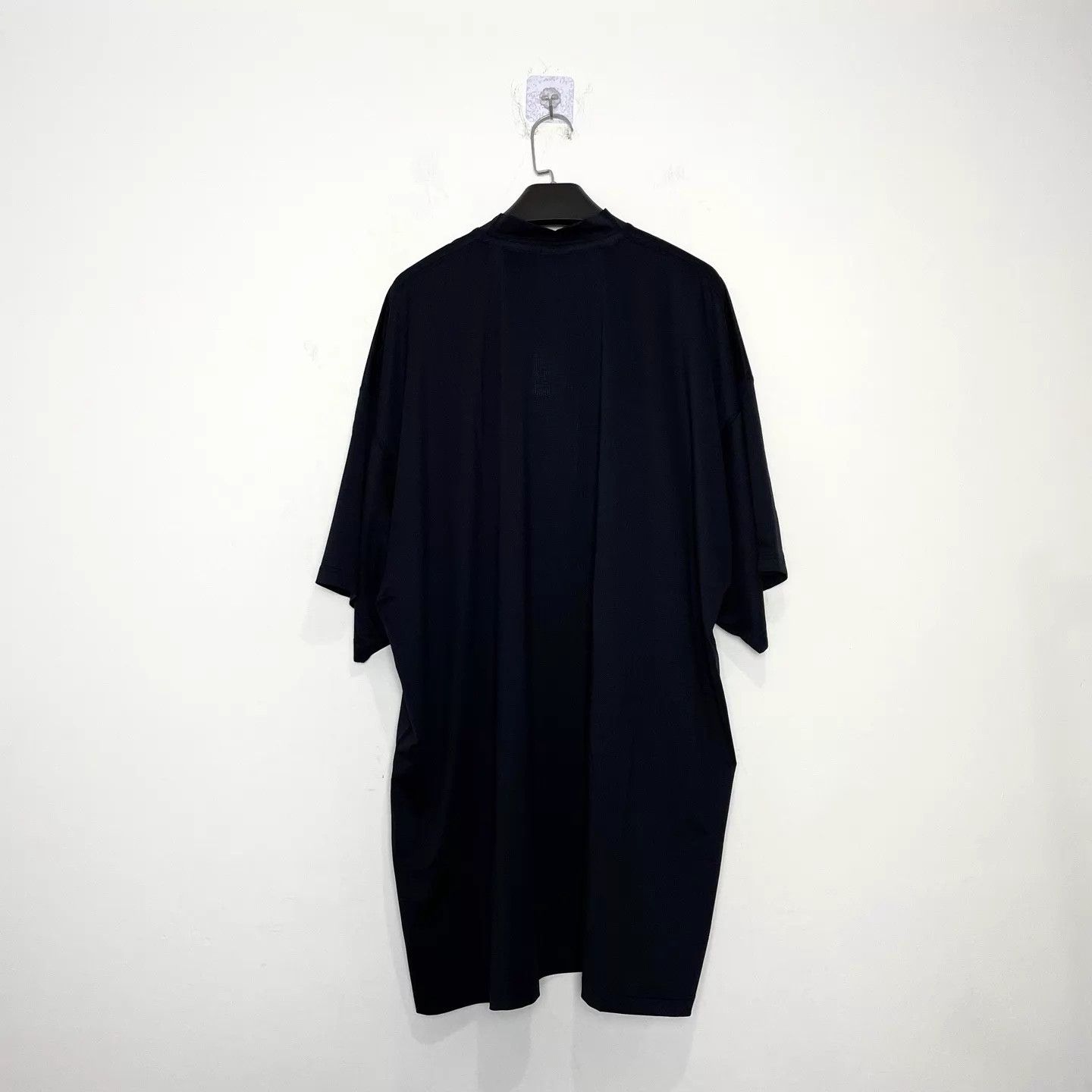 Balenciaga Balenciaga 3M Reflective Letter Logo Black Mesh Tee Size US XS / EU 42 / 0 - 2 Thumbnail