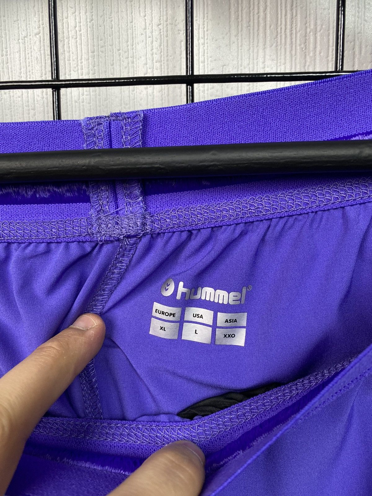 Hummel Everton Hummel Purple Training Soccer Shorts Football Men L Size US 36 / EU 52 - 7 Thumbnail