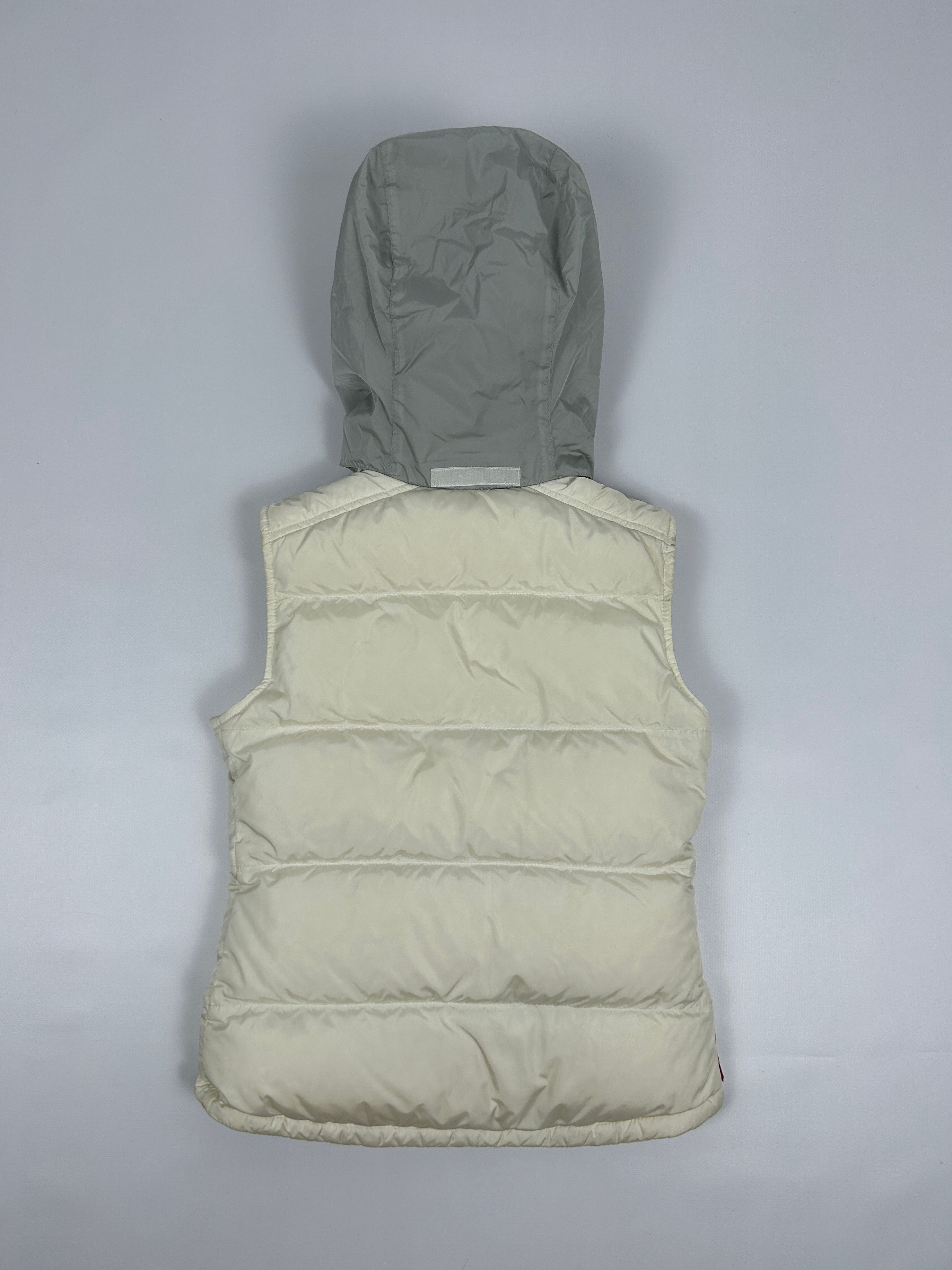Prada Vintage y2k archive Prada sport red tab hooded puffer vest Size XS / US 0-2 / IT 36-38 - 2 Thumbnail