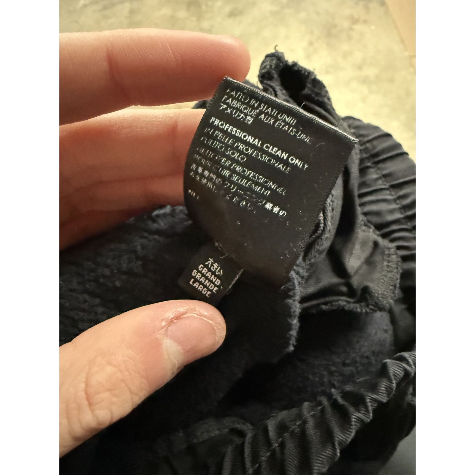 Amiri Amiri Distressed Black Patch Sweats Used Large Size US 36 / EU 52 - 4 Thumbnail