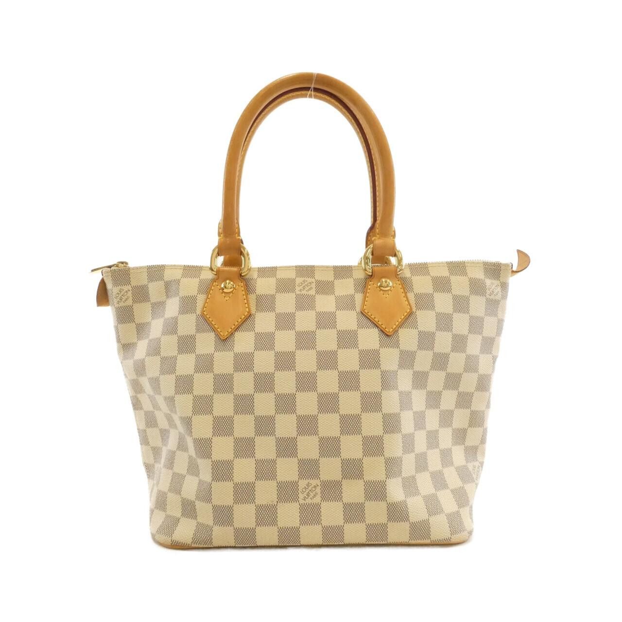 Louis Vuitton Louis Vuitton Louis Vuitton Saleya Damier Azur Tote Bag Textile Tote Bag N51186 DUTY FREE for USA Size ONE SIZE - 1 Thumbnail
