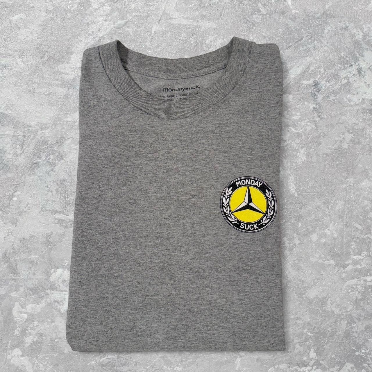 Mondaysuck Monday Suck Mercedes Benz t shirt size Large Size US L / EU 52-54 / 3 - 1 Thumbnail