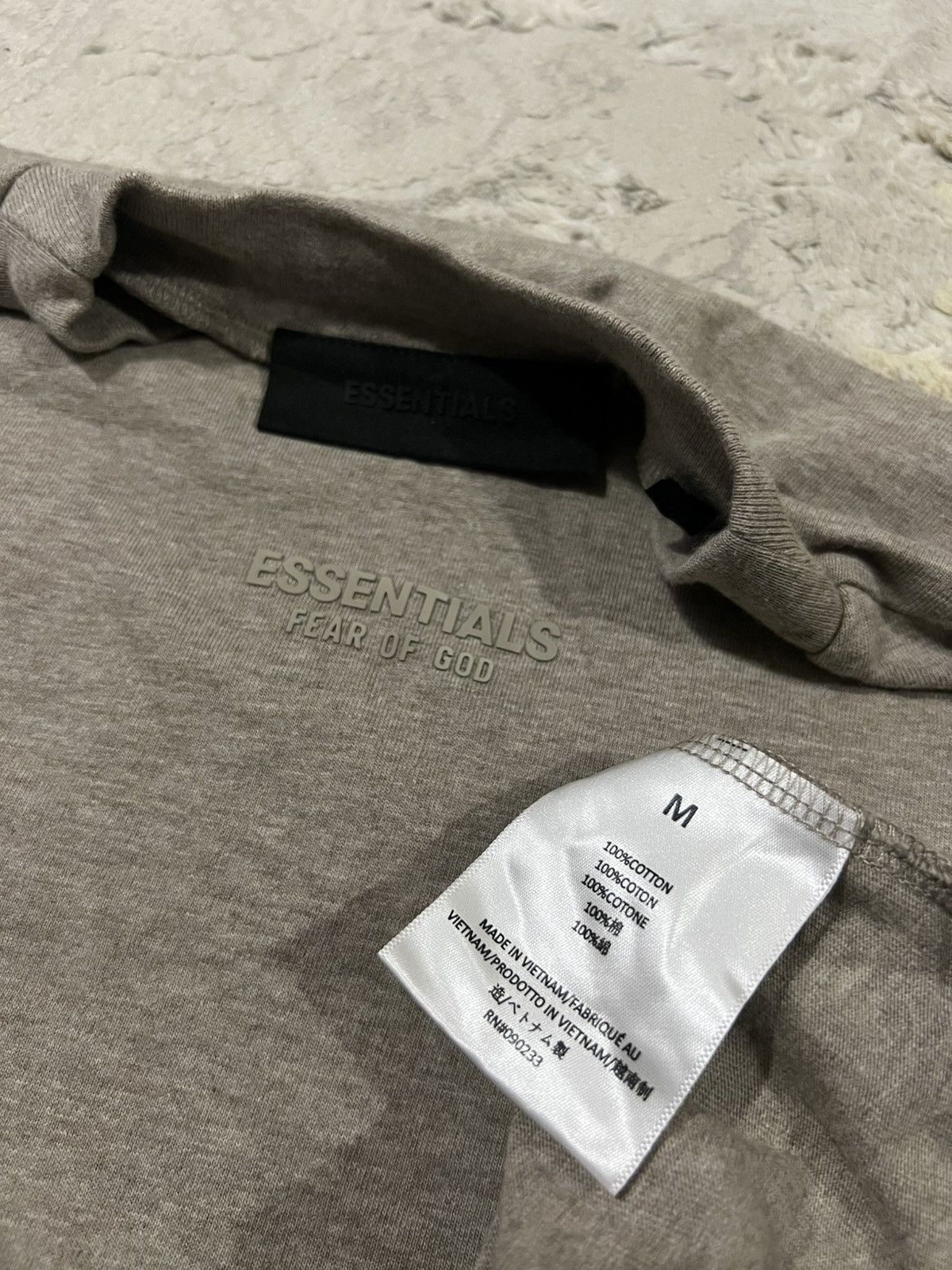 Fear of God FW23 Fear of God Essentials Core Heather Oversized T-Shirt Size US M / EU 48-50 / 2 - 7 Thumbnail
