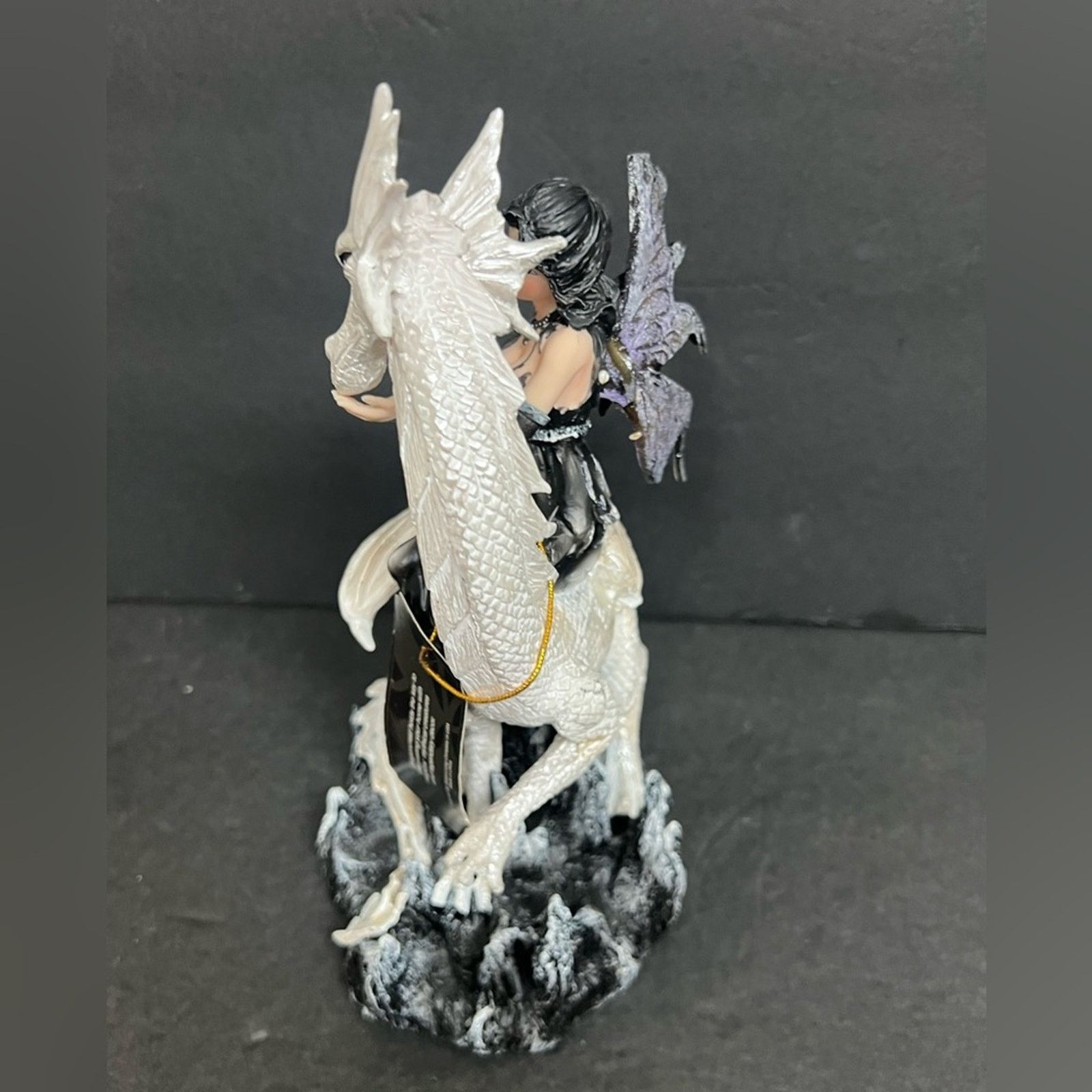 Other DRAGON CREST Black Wing Fairy Dragon Fantasy Figurine Decor Size ONE SIZE - 2 Thumbnail