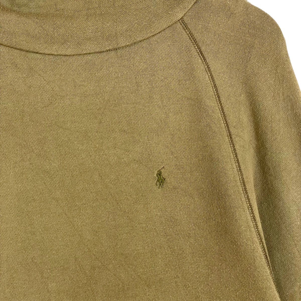 Ralph Lauren Vintage Ralph Lauren Turtle Neck Sweatshirt Women Sun Faded Size M / US 6-8 / IT 42-44 - 4 Thumbnail