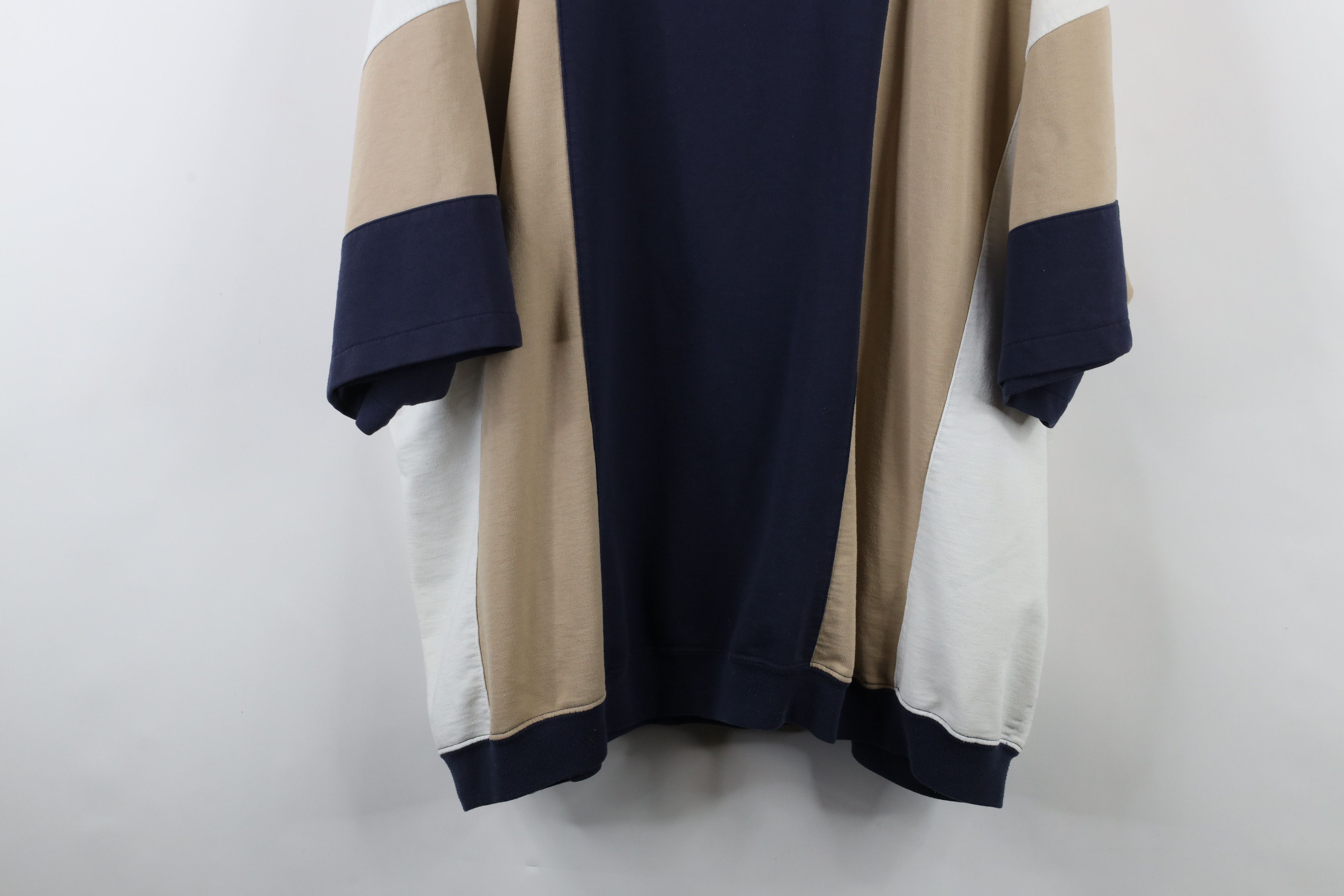 Vintage Vintage 90s Streetwear Panel Collared Pullover Polo Shirt Size US XXL / EU 58 / 5 - 13 Thumbnail
