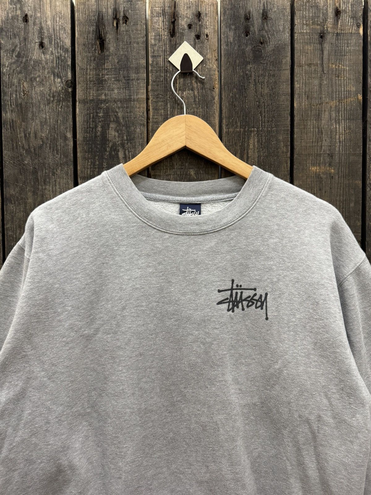 Stussy × Vintage 🔥Very Rare Vintage 90's Stussy Green Dragon Sweatshirt Size US S / EU 44-46 / 1 - 3 Thumbnail