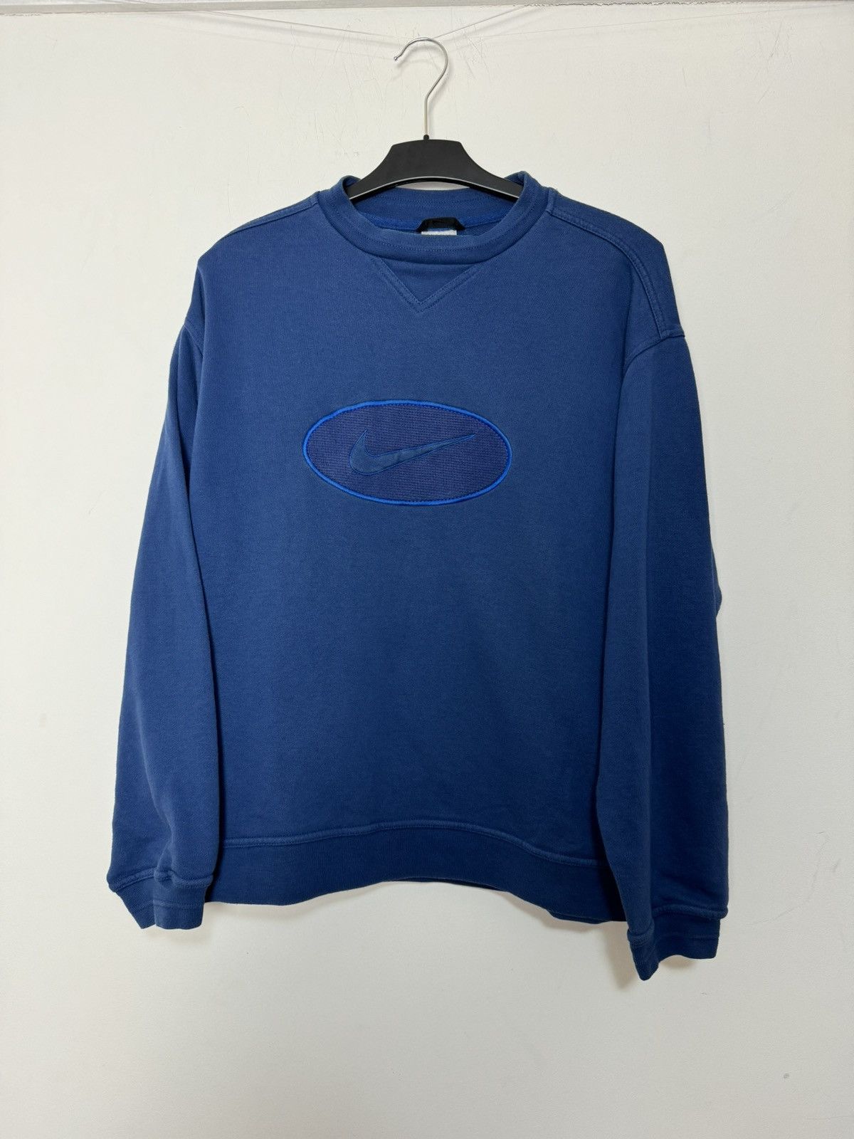 Nike Vintage nike swoosh big logo sweatshirt 90s Size US M / EU 48-50 / 2 - 9 Thumbnail