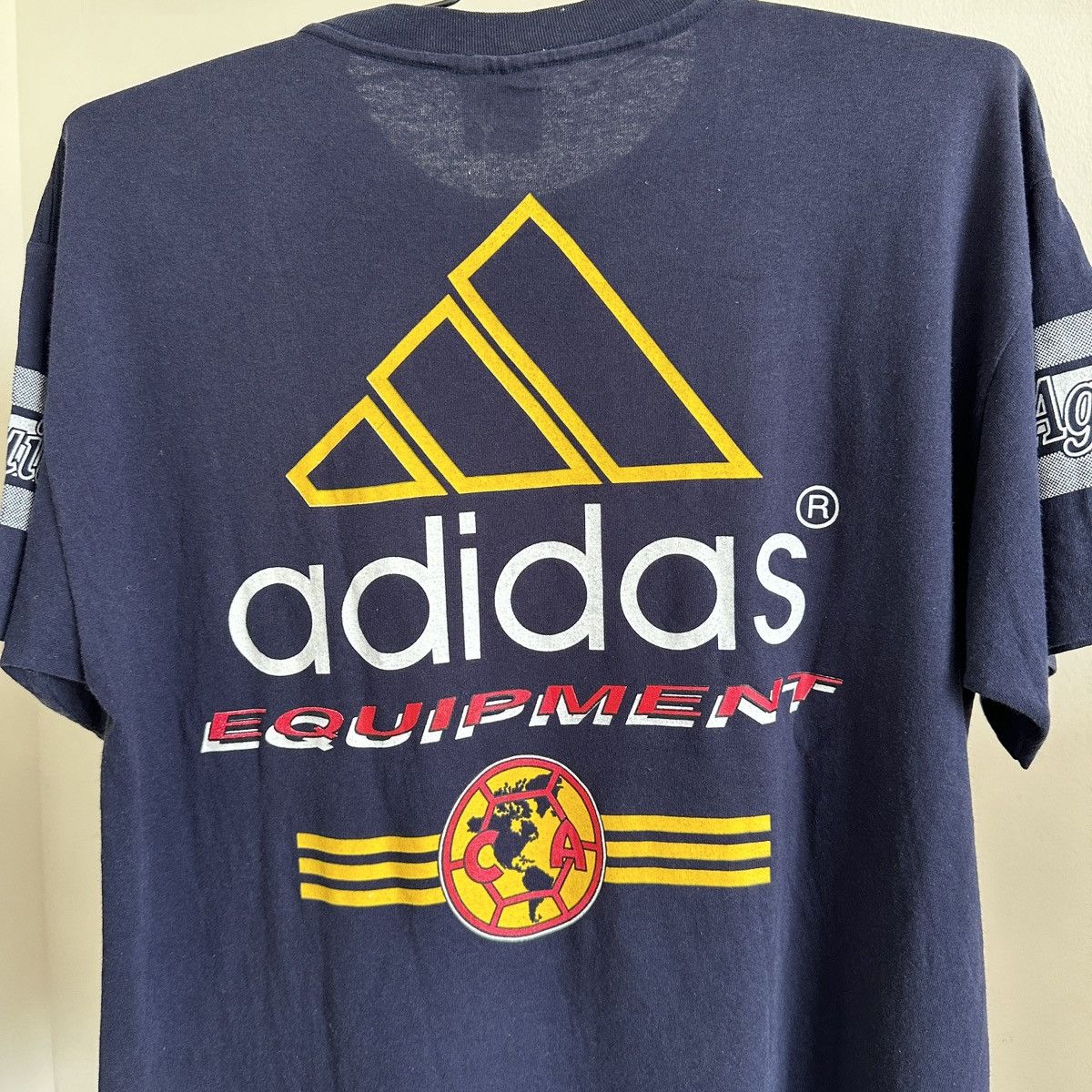 Vintage Vintage Adidas Club America AOP T-Shirt Size XL Size US XL / EU 56 / 4 - 7 Thumbnail