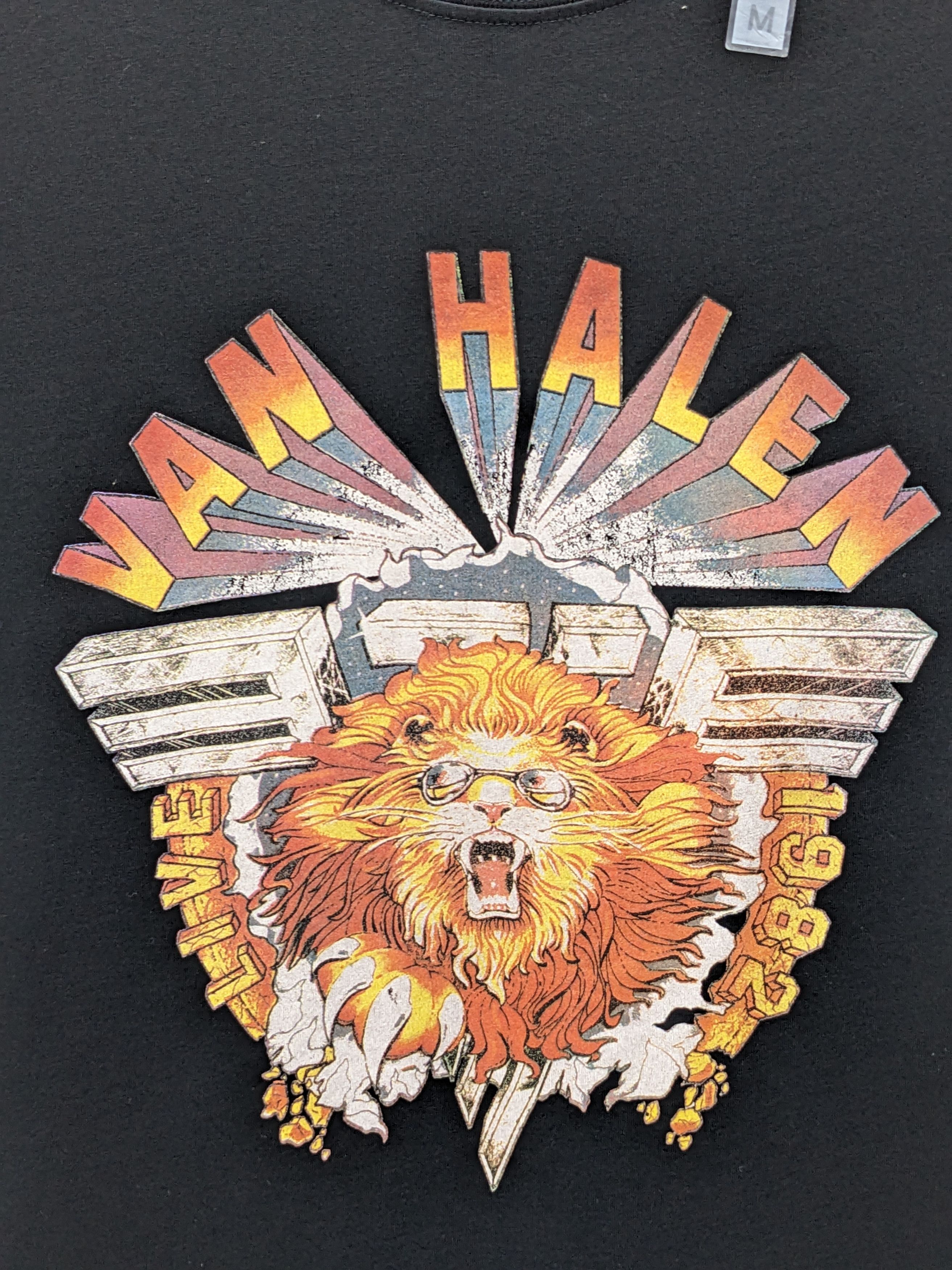 Band Tees VAN HALEN X JAPANESE BRAND GU TSHIRT Size US M / EU 48-50 / 2 - 3 Thumbnail