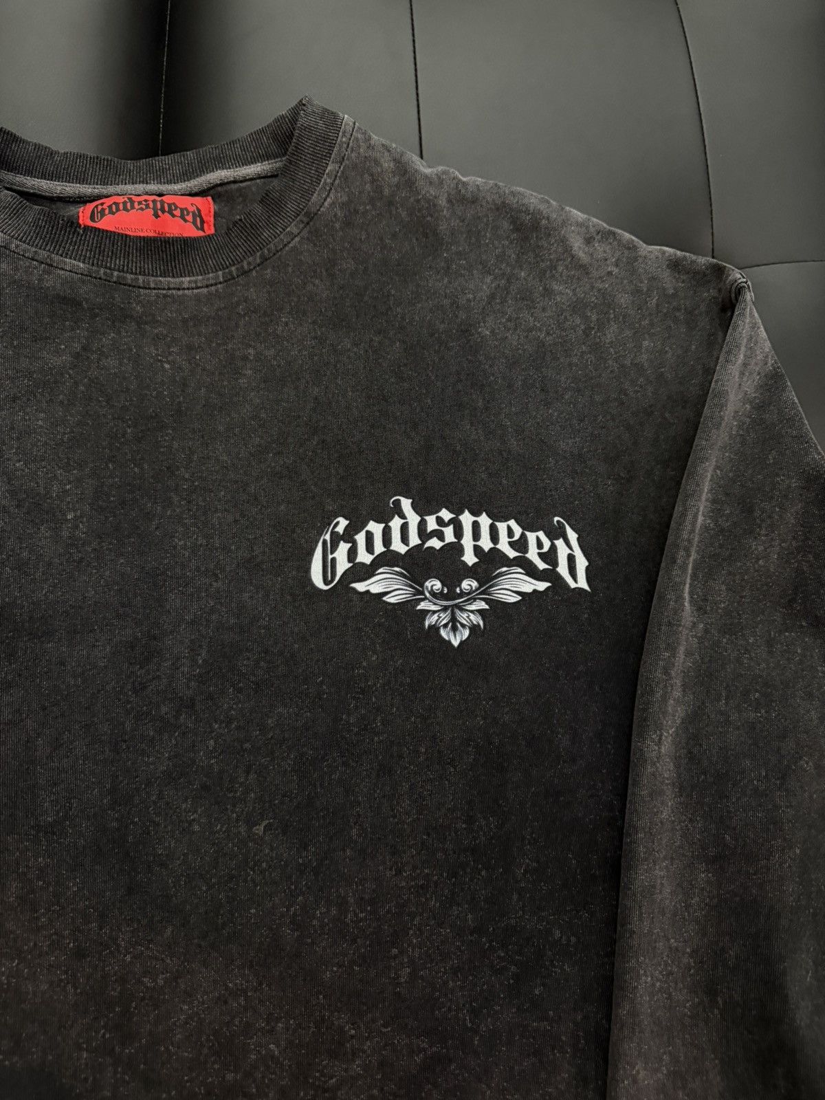 Godspeed Size XL - GodSpeed FloralSkull L/S Tee Black Size US XL / EU 56 / 4 - 4 Thumbnail