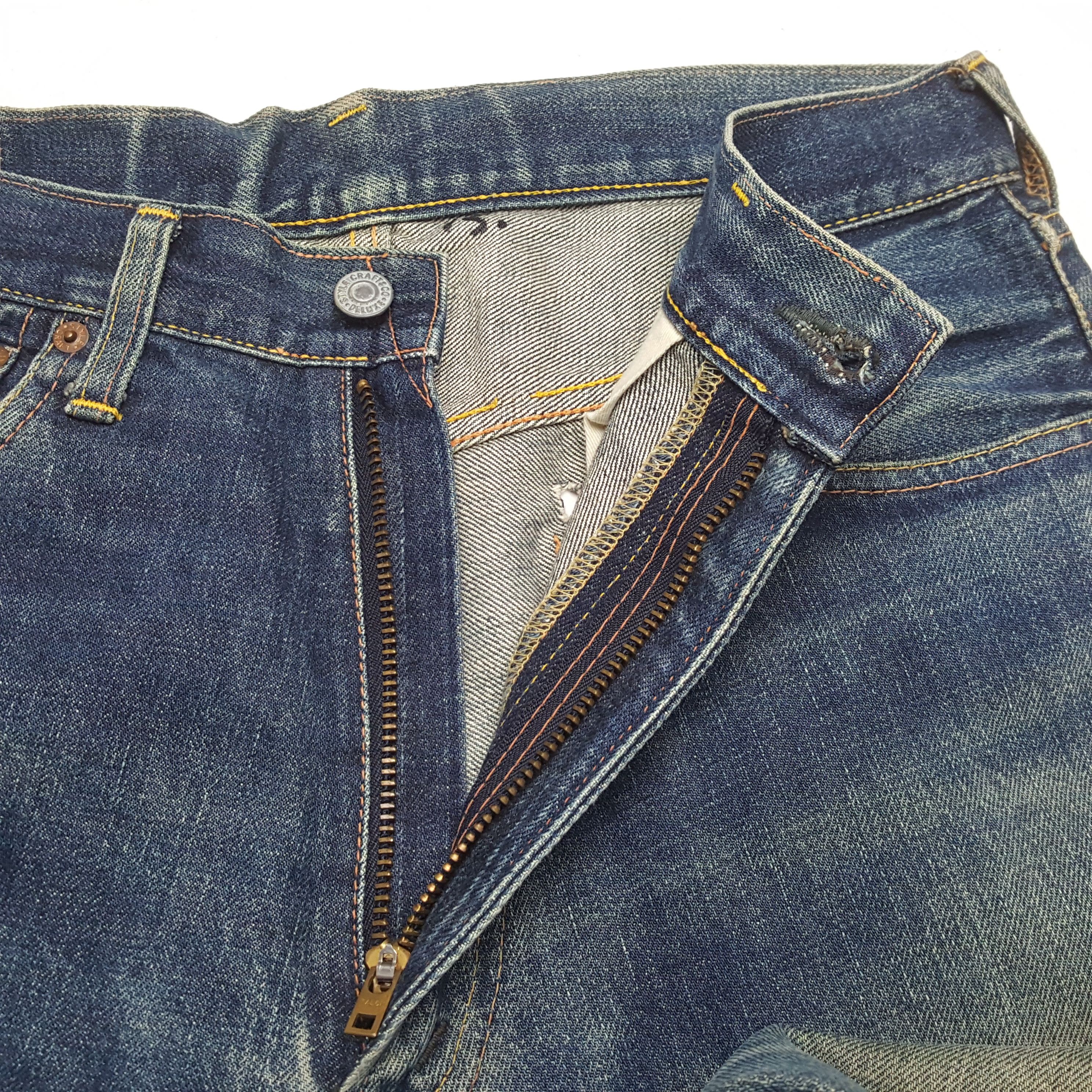 Evisu × Japanese Brand × Vintage Vintage EVIS Japanese Brand Daicock Custom Style Jeans Size US 29 - 13 Thumbnail
