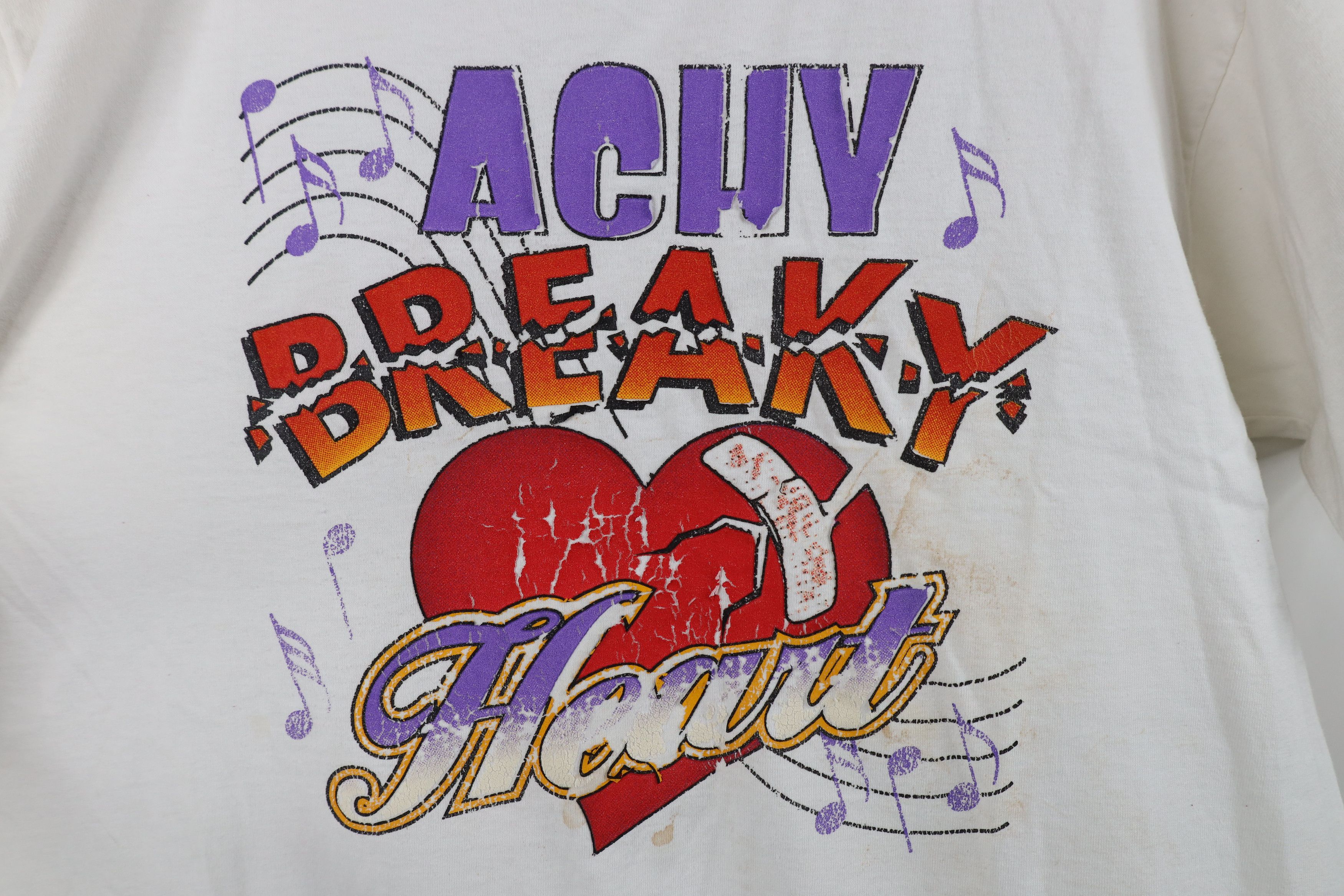 Vintage Vintage 90s Billy Ray Cyrus Achy Breaky Heart T-Shirt USA Size US L / EU 52-54 / 3 - 4 Thumbnail