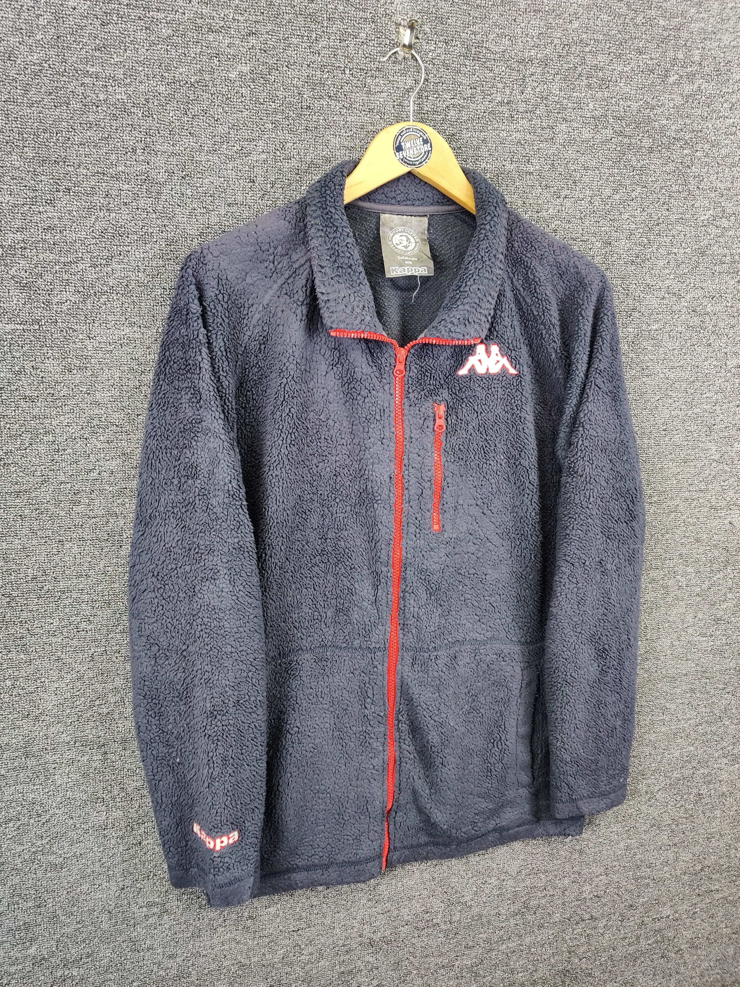 Kappa Vintage Suntory Coffee x Kappa Fleece Zipper Jacket Size US L / EU 52-54 / 3 - 5 Thumbnail