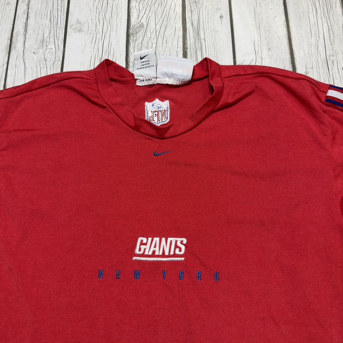 NFL × Nike × Vintage Vintage New York Giants long sleeve tee Size US L / EU 52-54 / 3 - 3 Thumbnail