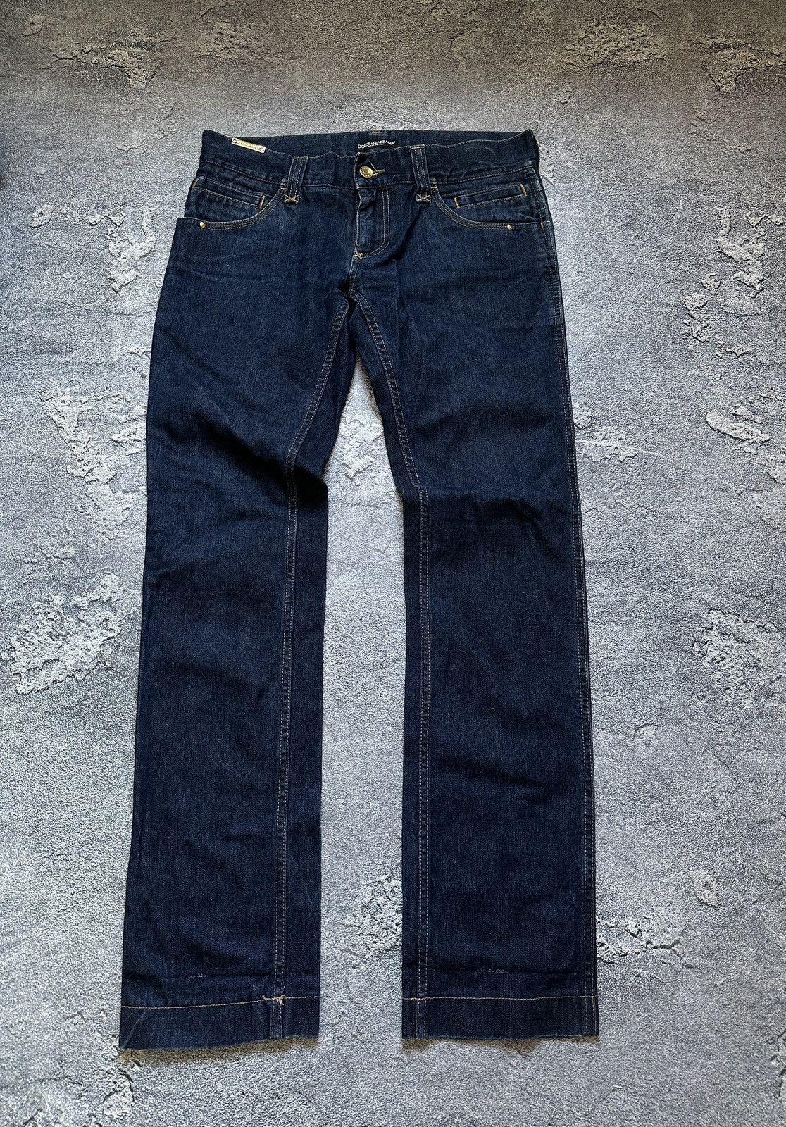 Dolce & Gabbana Dolce & Gabbana Mens Classic Denim Pants Jeans Size 30 Size US 30 / EU 46 - 1 Thumbnail