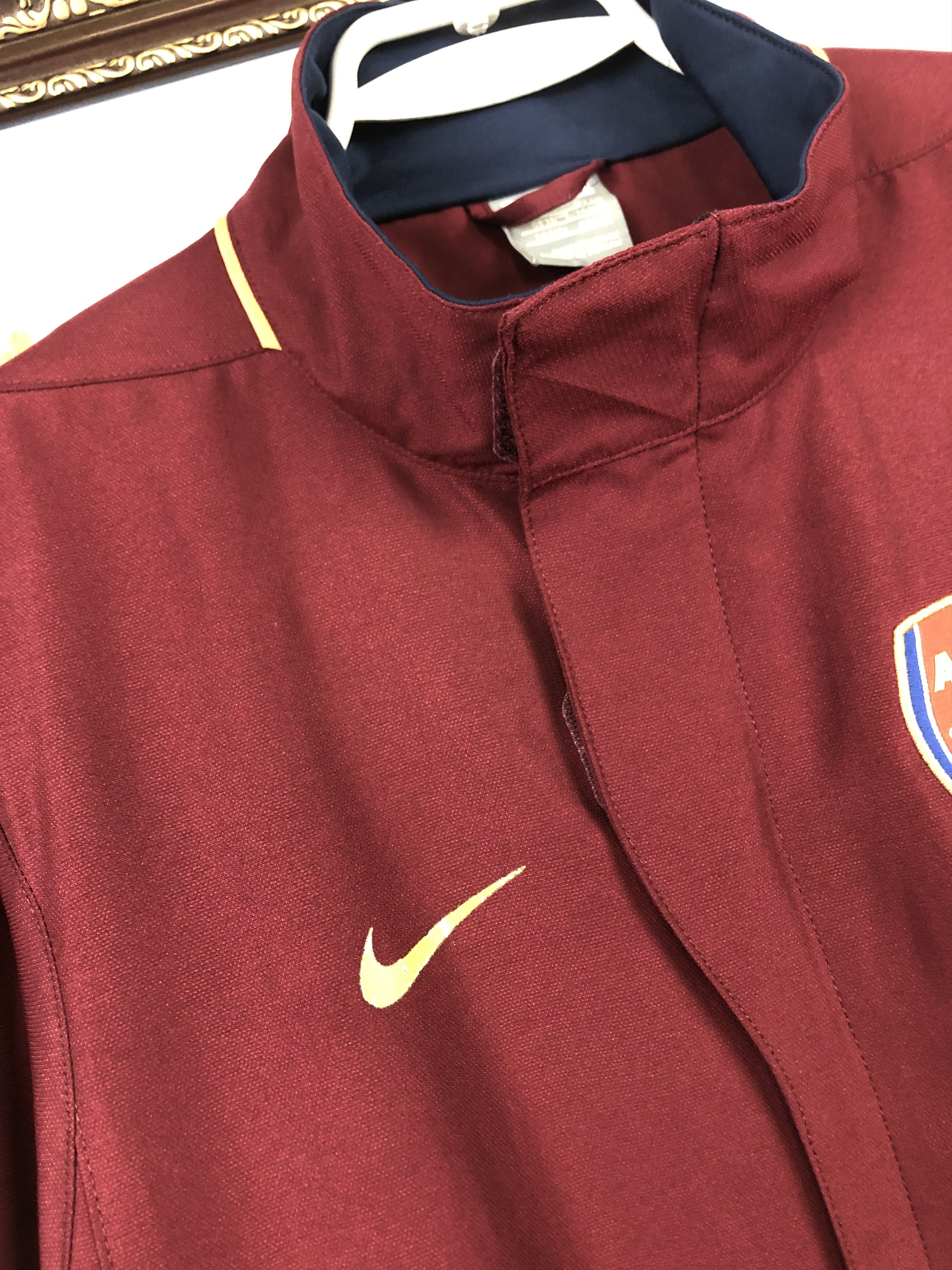 Nike Arsenal Longon Football Jacket Highbury Soccer Track Top Size US S / EU 44-46 / 1 - 5 Thumbnail