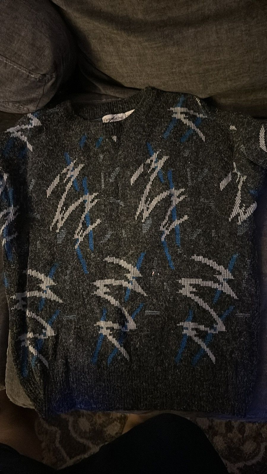 Vintage Vintage 80’s Ferruche Sweater. Rare! Size US XL / EU 56 / 4 - 1 Thumbnail