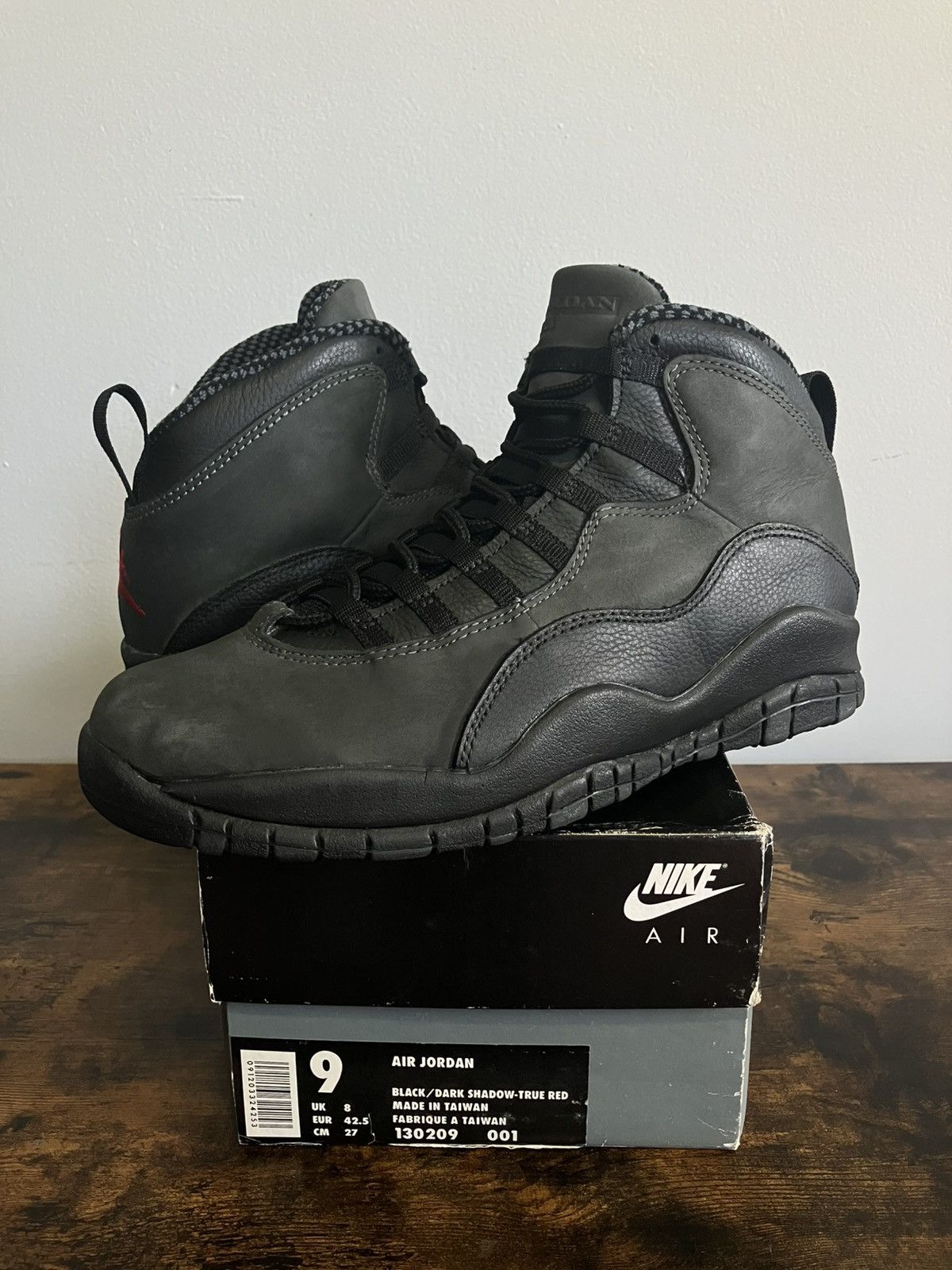 Size 1994 Air Jordan 10 OG Shadow