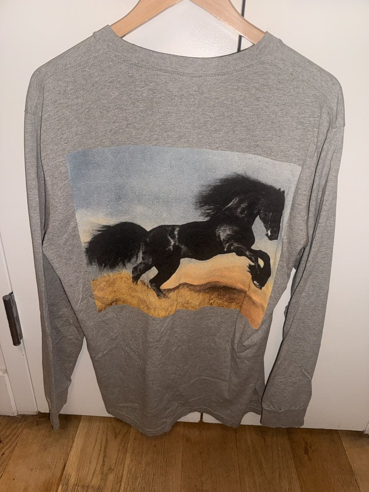 Jean-Michel Basquiat × Supreme DS Allah Zeus Buddha L/S Tee | Grailed