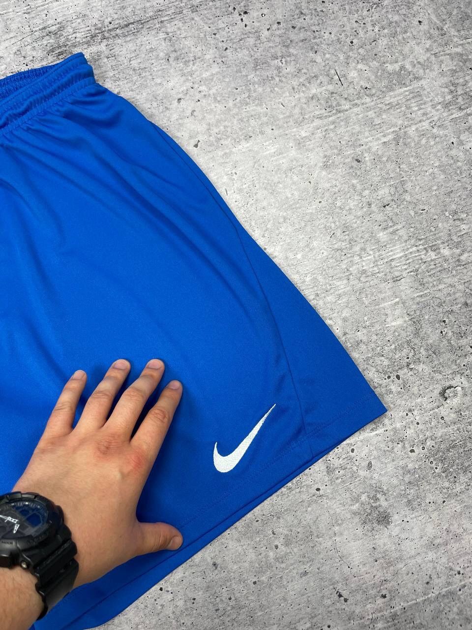 Nike × Vintage Vintage Nike 90’s Y2K Style Drill Blue Soccer Casual Shorts Size US 36 / EU 52 - 6 Thumbnail
