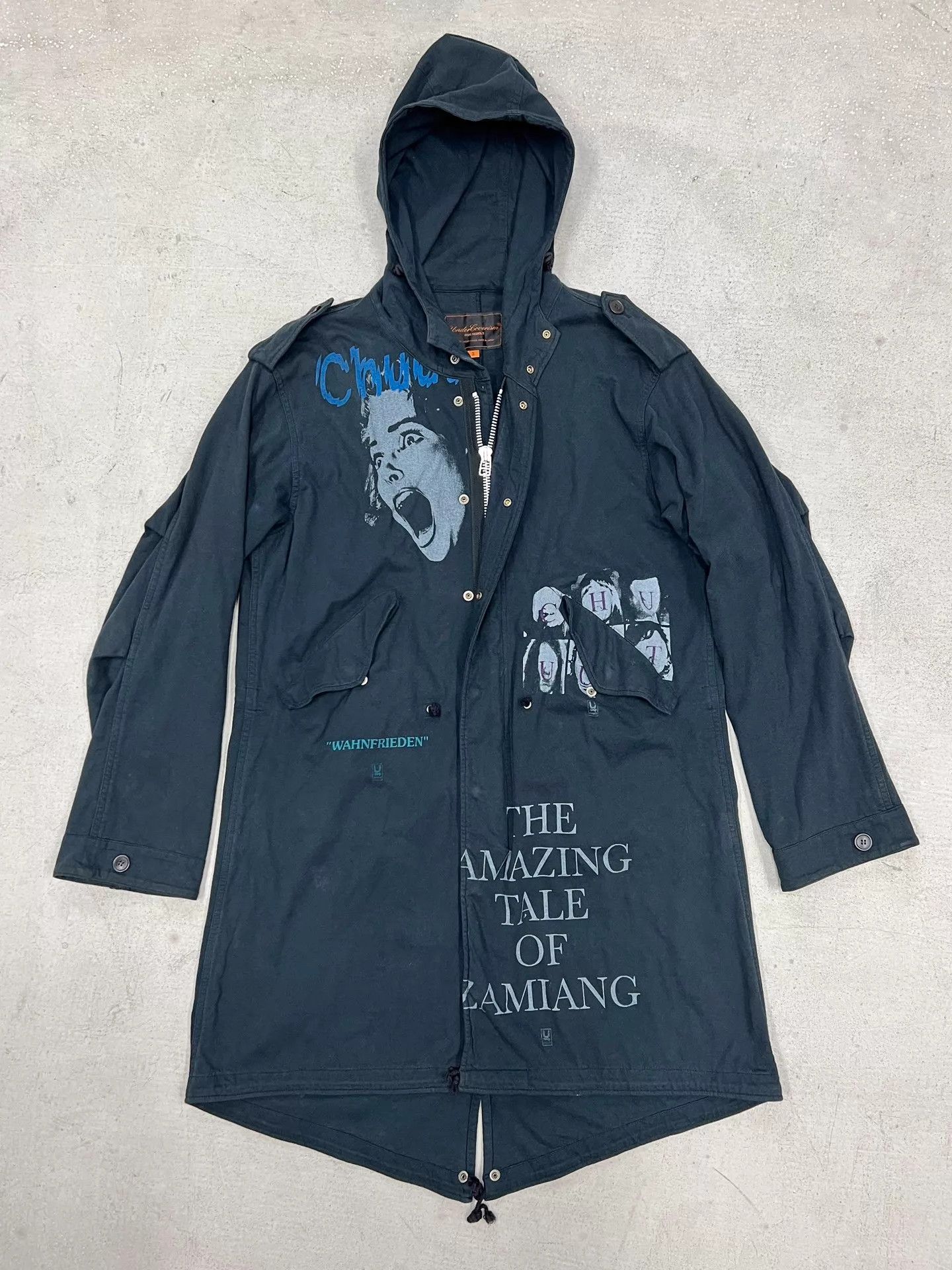 Undercover UNDERCOVER 06SS T DESTRUCTURED PARKA SZ3 Size US L / EU 52-54 / 3 - 1 Thumbnail